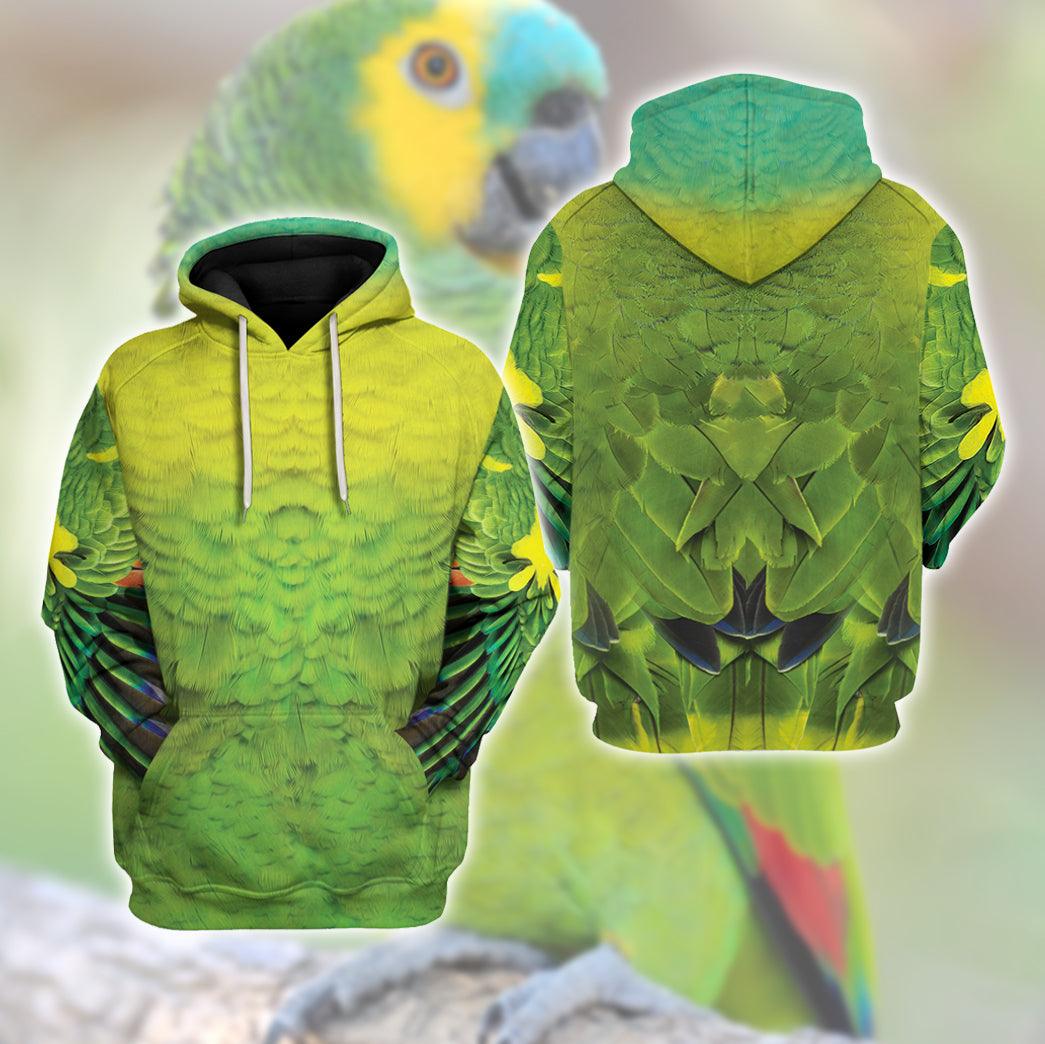 Amazon Parrot Animal Cosplay T-shirt Hoodie Sweatpants Apparel