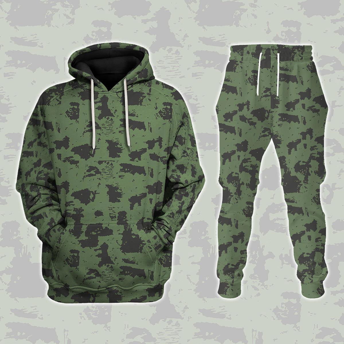 Australian Camouflage Patterns Australian Military Forces (AMF) Arose During the Vietnam War Tracksuit