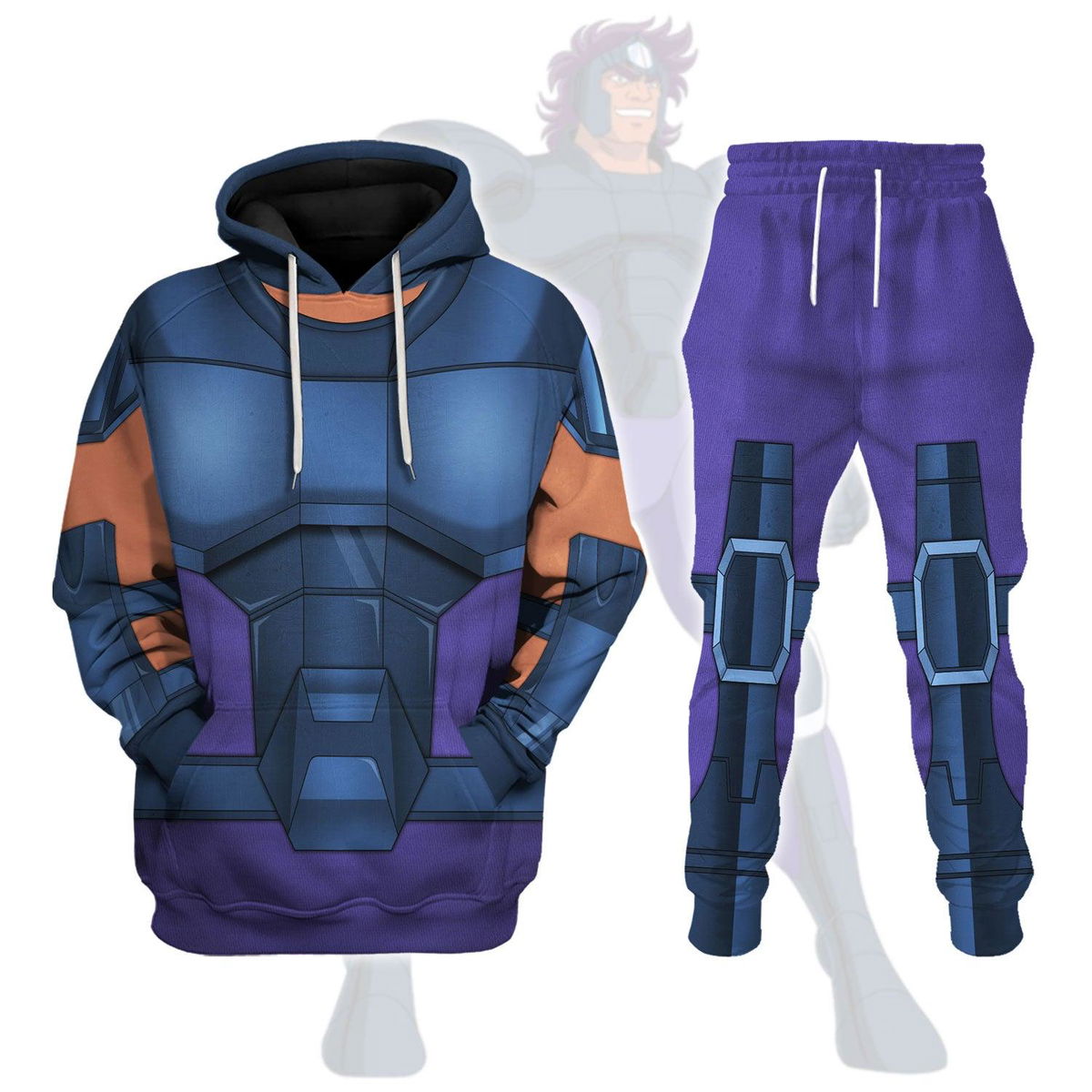 Bear Geki Saint Seiya Costume Hoodie Sweatshirt T-Shirt Tracksuit