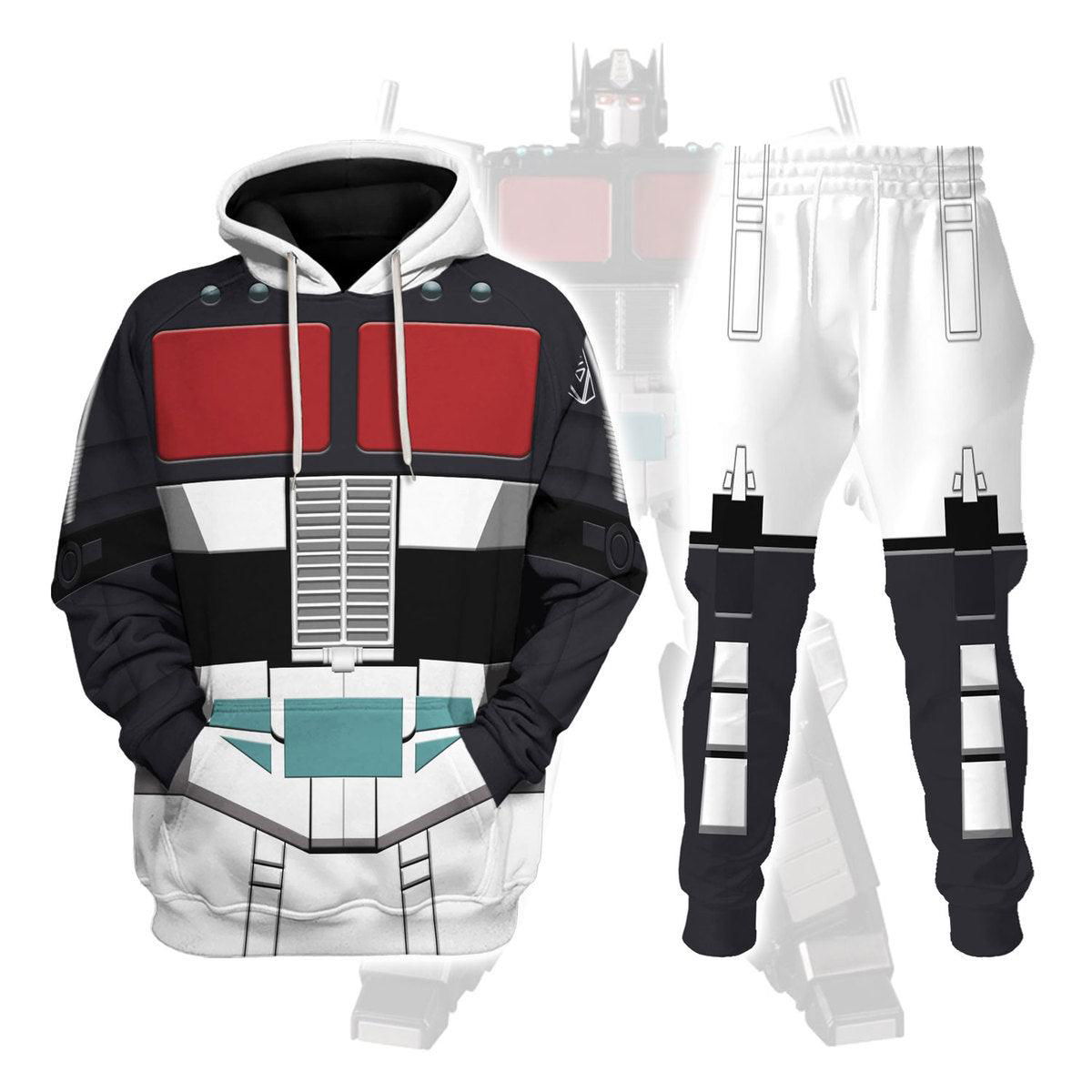 Black Convoy Costume Cosplay Hoodie Tracksuit