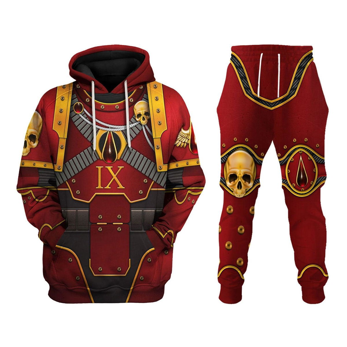 Blood Angels IX Captain T-shirt Hoodie Sweatpants Cosplay