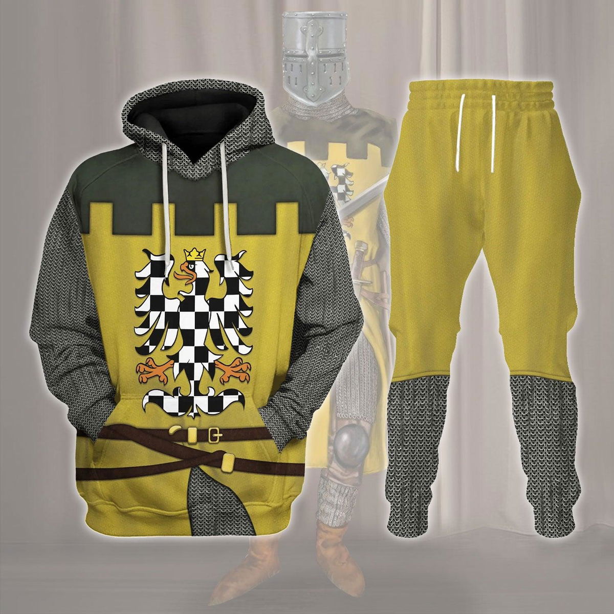 Bohemian Knight Costume Hoodie Sweatshirt T-Shirt Tracksuit