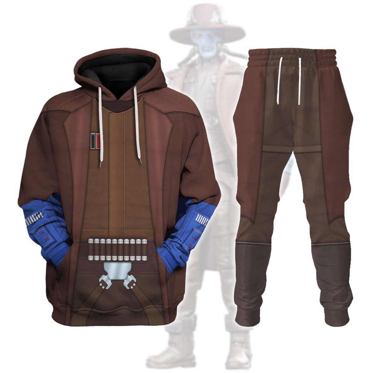 Cad Bane’s Bounty Hunter Costume Hoodie Sweatshirt T-Shirt Sweatpants