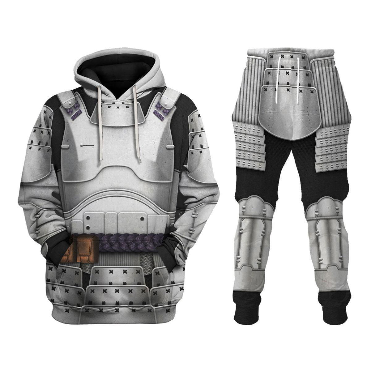 Captain Phasma Samurai Costume Hoodie Sweatshirt T-Shirt Sweatpants