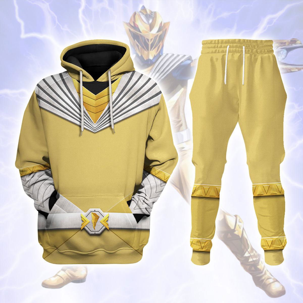 Cosmic Fury Yellow Ranger Hoodies Sweatshirt T-shirt Zip Hoodies Sweatpants