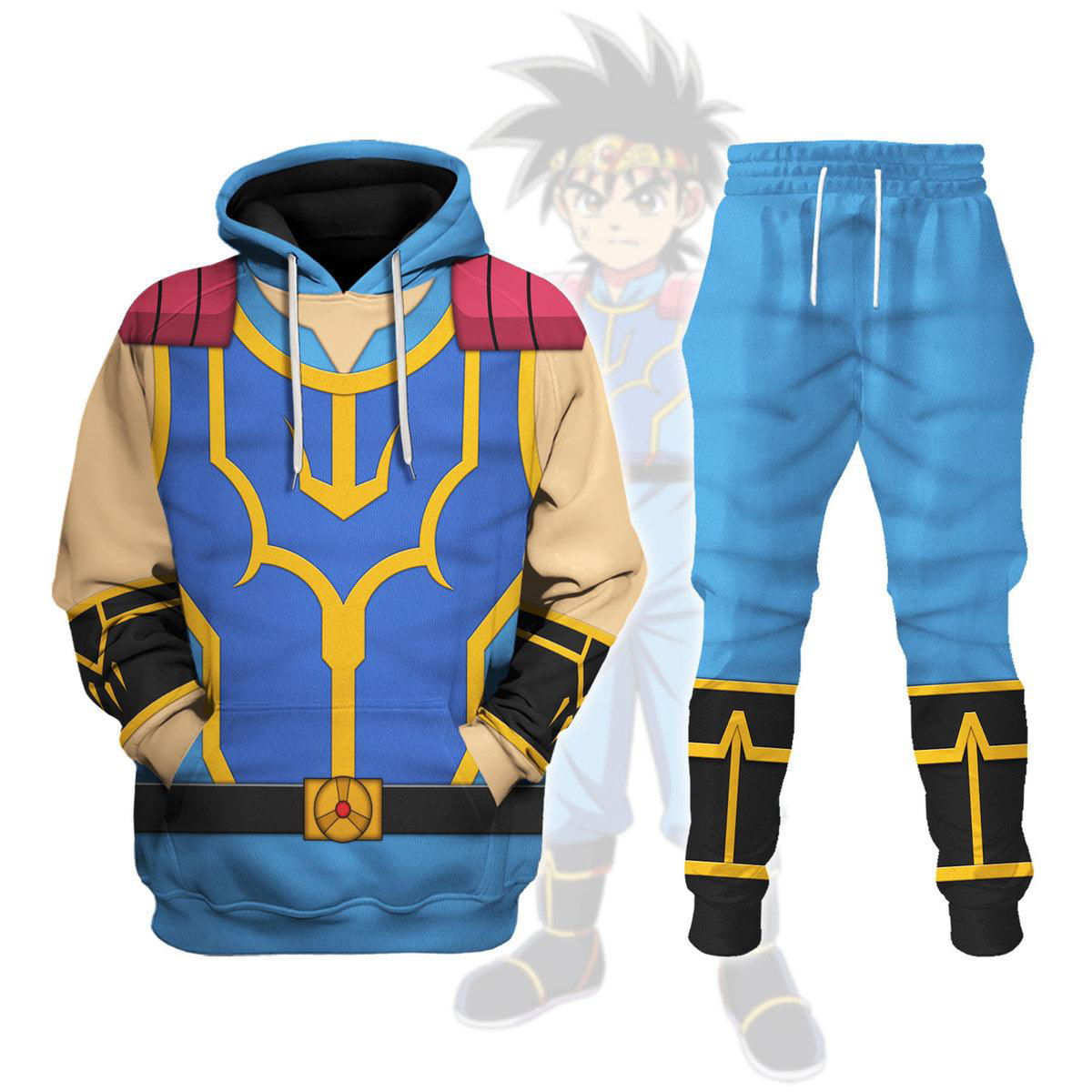 Dai Dragon Quest Hoodie T-shirt Sweatpants Cosplay