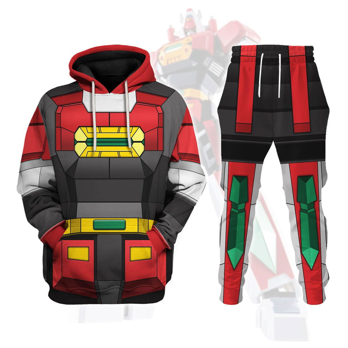 Daimos Fa Costume Hoodie Sweatshirt T-Shirt Tracksuit