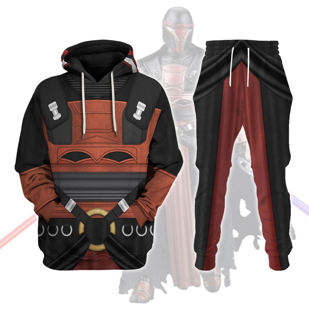 Darth Revan Costume Hoodie Sweatshirt T-Shirt Sweatpants