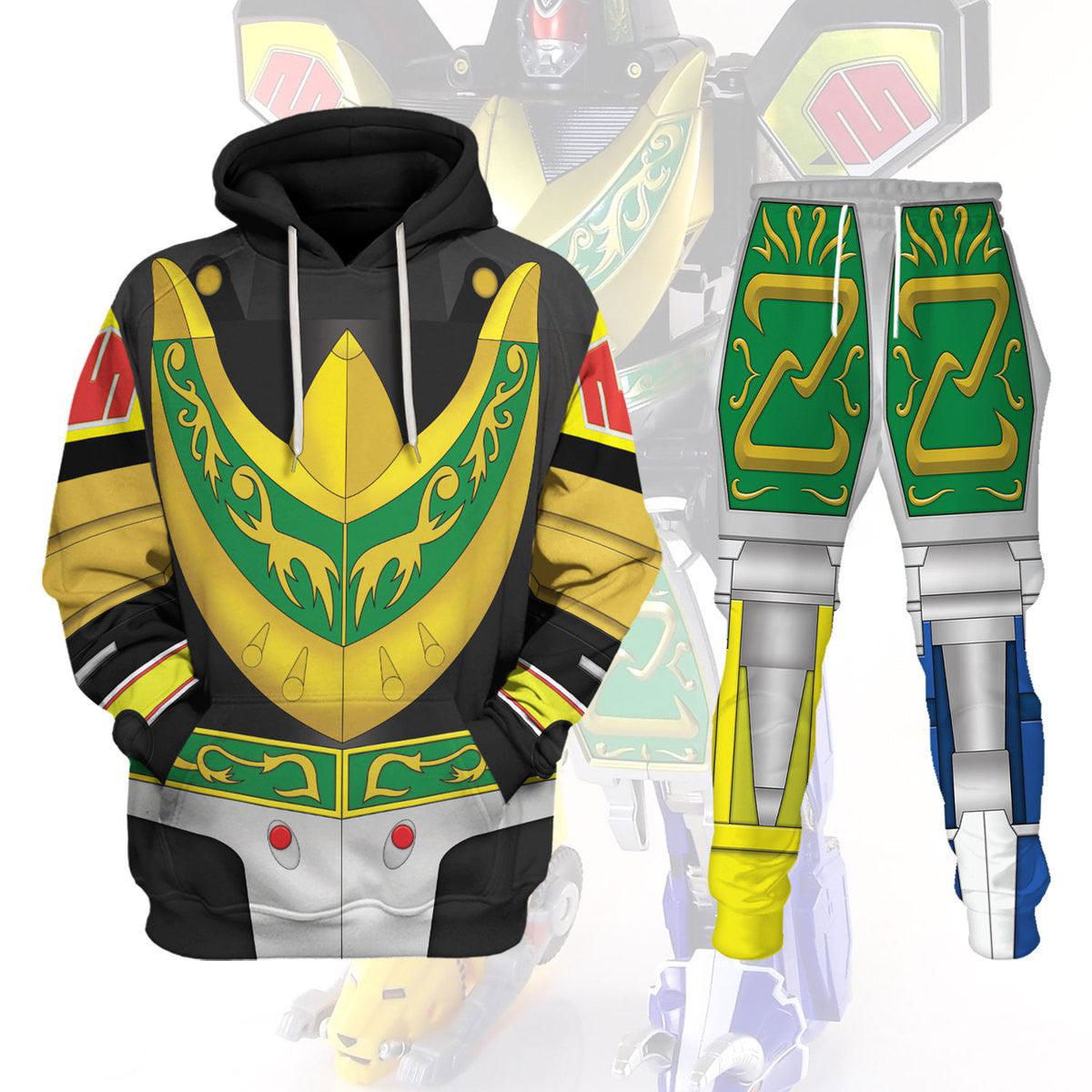 Dragonzord Battle Mode Costume Hoodie Sweatshirt T-Shirt Tracksuit