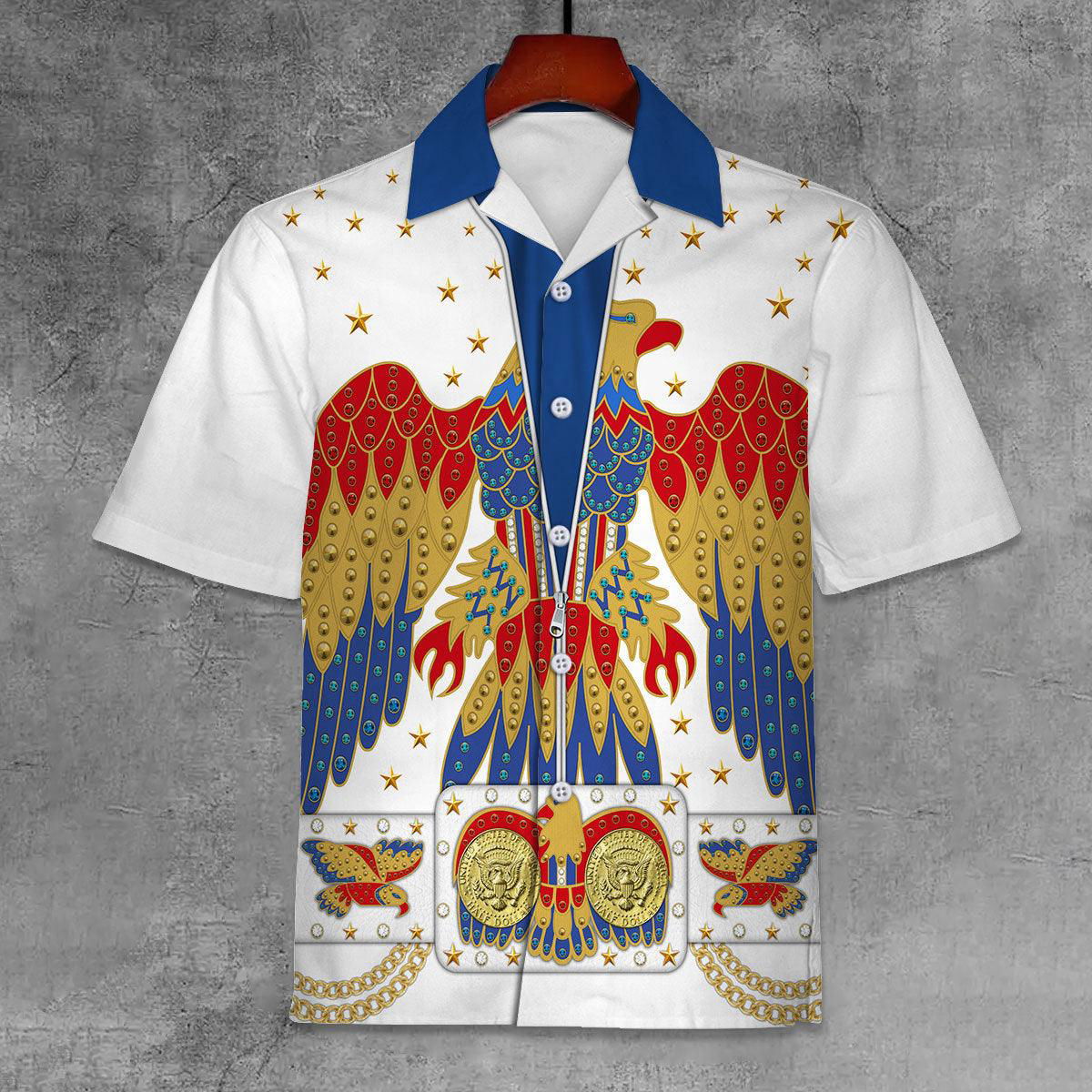 Elvis Eagle Unisex Hawaii Shirt