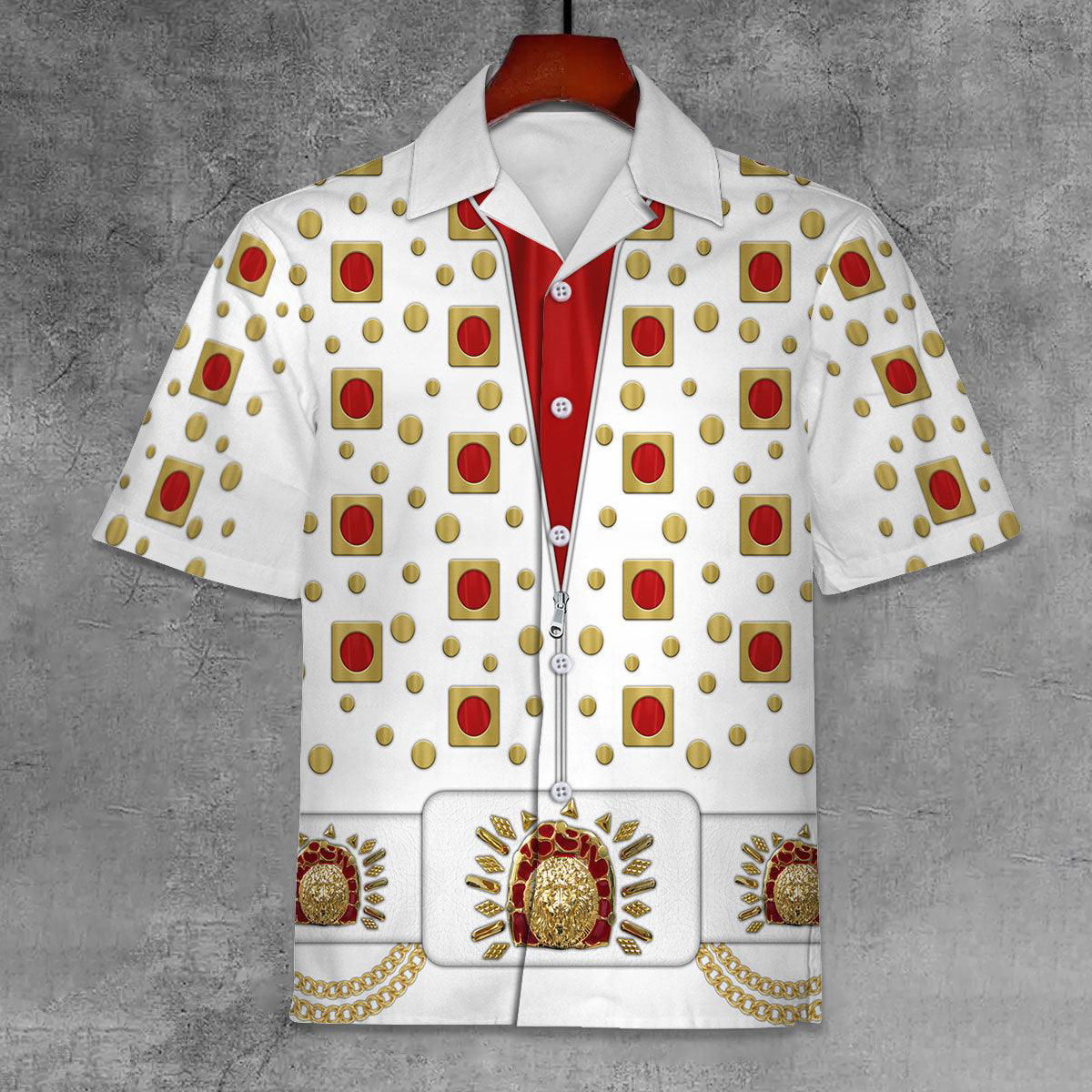 Elvis Eyelet Unisex Hawaii Shirt