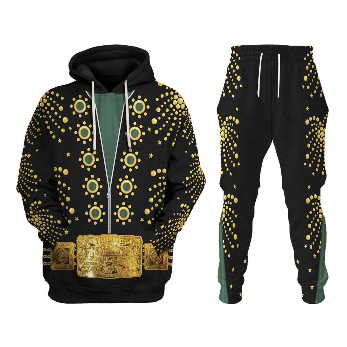 Elvis Presley The Fireworks Costume Hoodie Sweatshirt T-Shirt Sweatpants