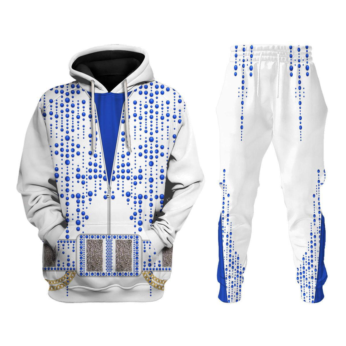 Elvis Raindrop Costume Hoodie Sweatshirt T-Shirt Sweatpants