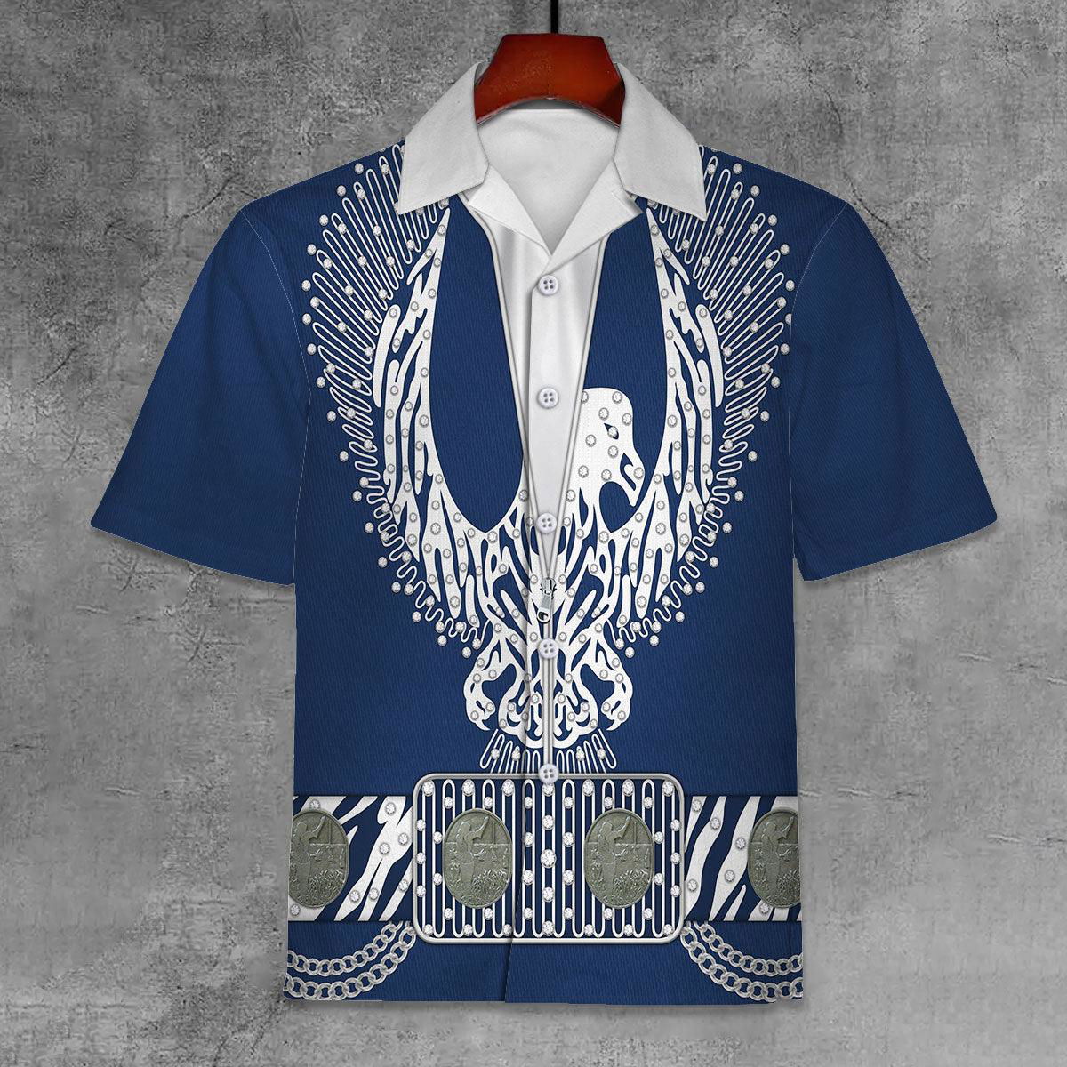 Elvis Silver Phoenix Unisex Hawaii Shirt