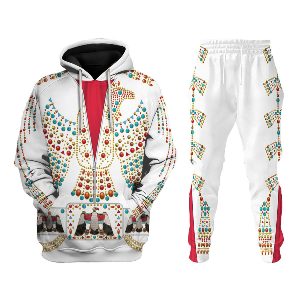 Elvis Thunderbird Costume Hoodie Sweatshirt T-Shirt Sweatpants