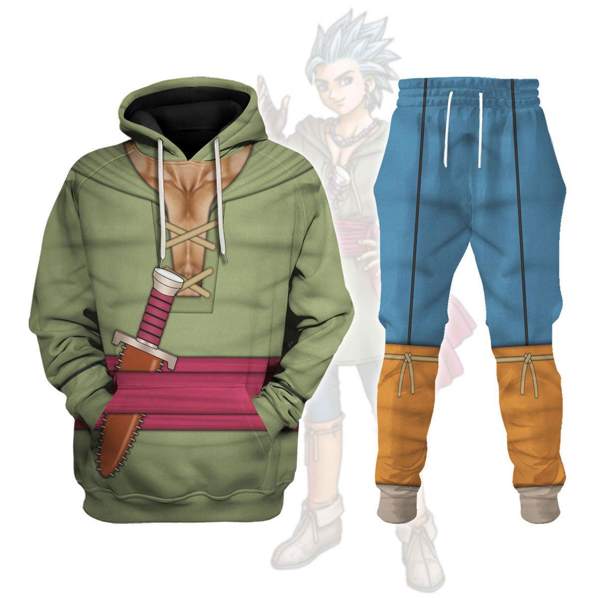 Erik Dragon Quest Hoodie T-shirt Sweatpants Cosplay