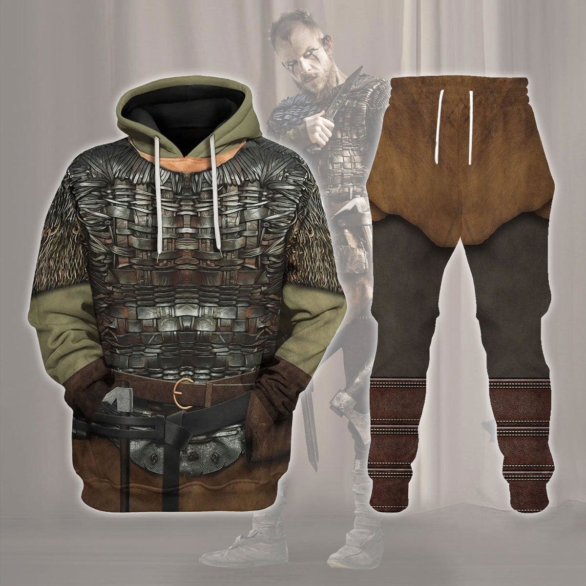 Floki Viking Costume Hoodie Sweatshirt T-Shirt Tracksuit