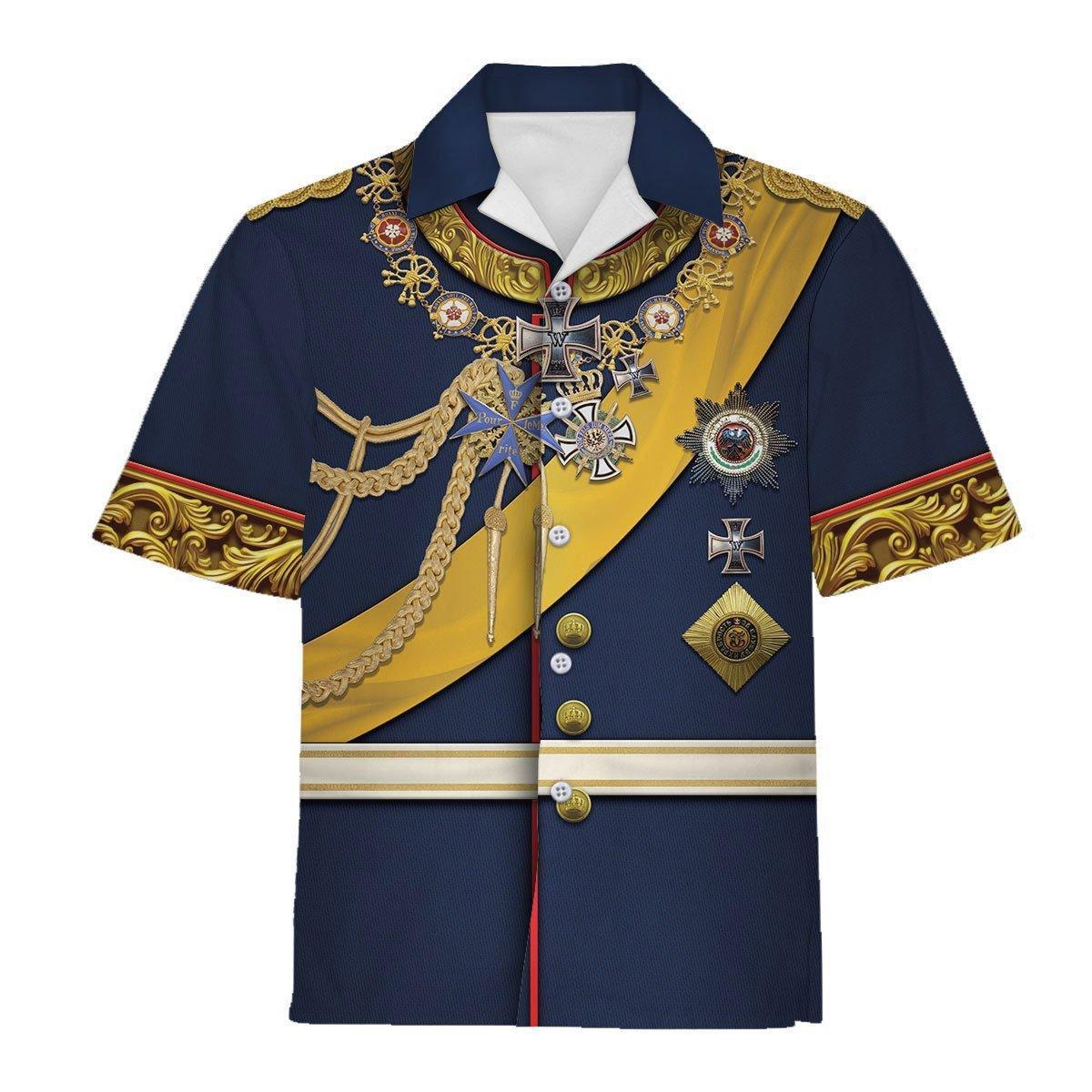 Frederick III, German Emperor Unisex Hawaiian Shirt