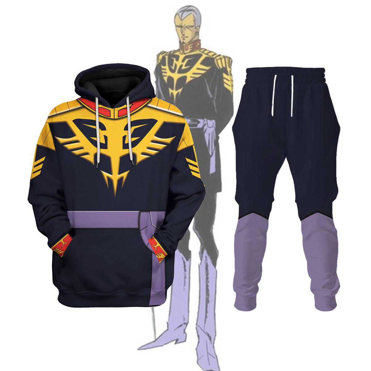 Gihren Zabi Gundam Costume All Over Print Tracksuit Hoodie