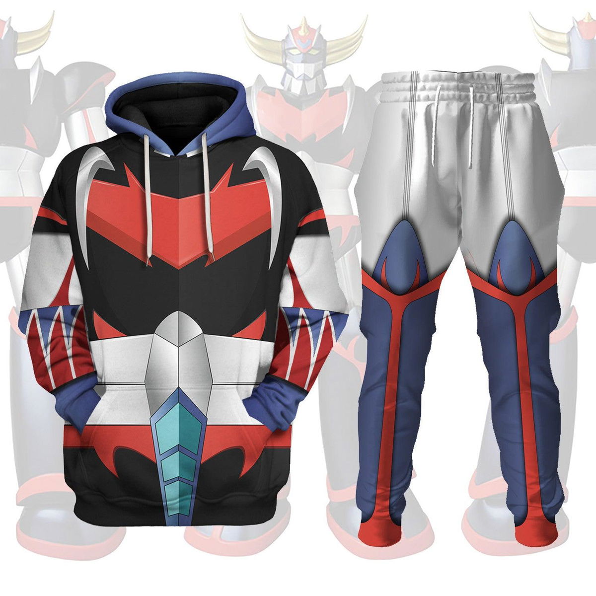 Grendizer Giga Costume Hoodie Sweatshirt T-Shirt Tracksuit