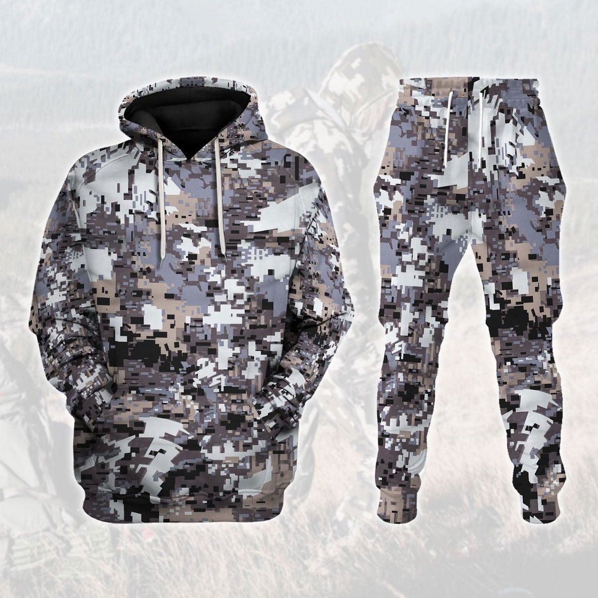 Hunting Elevated Hoodie T-shirt Sweatpants Tracksuit