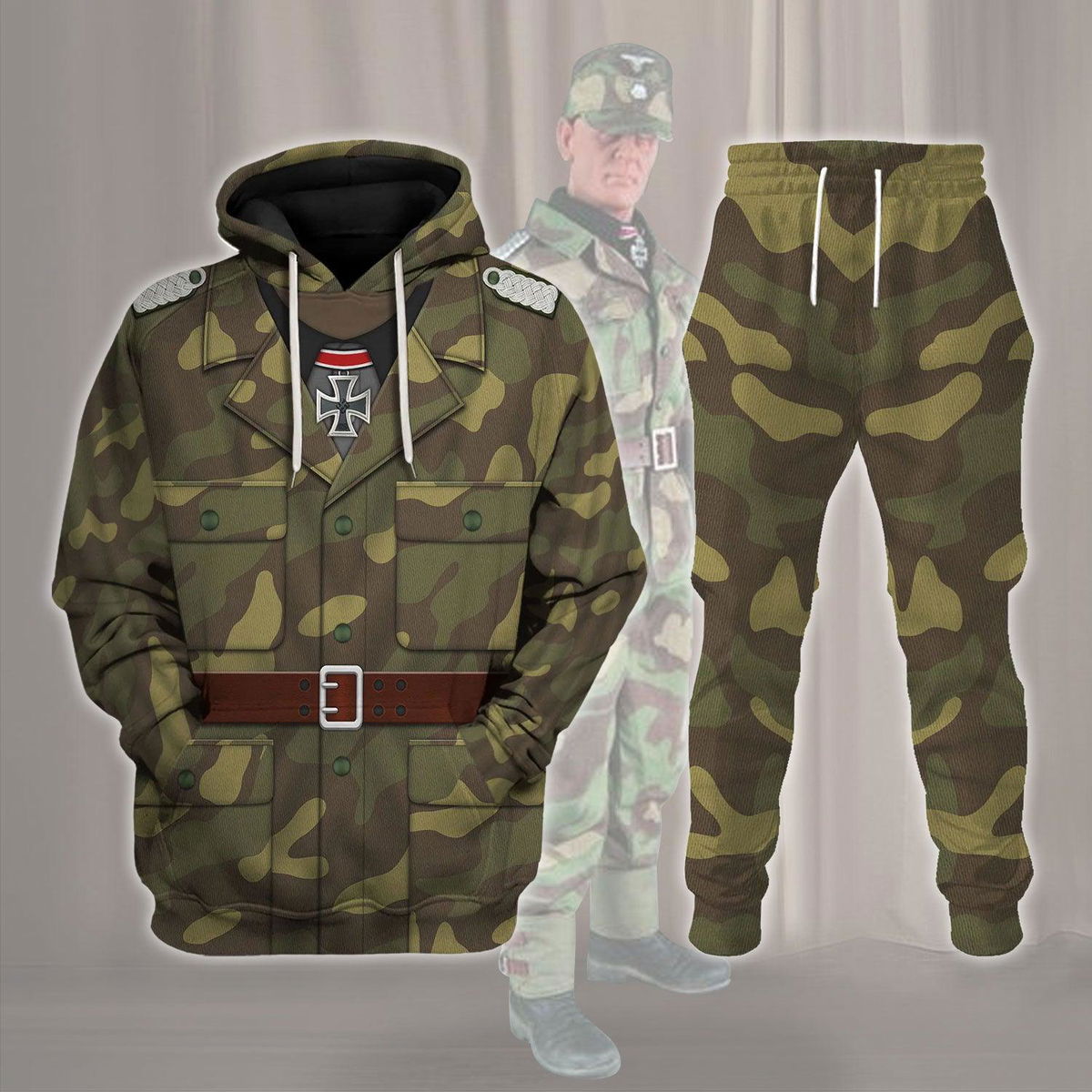 Italian Camo M40 Costume Hoodie Sweatshirt T-Shirt Tracksuit