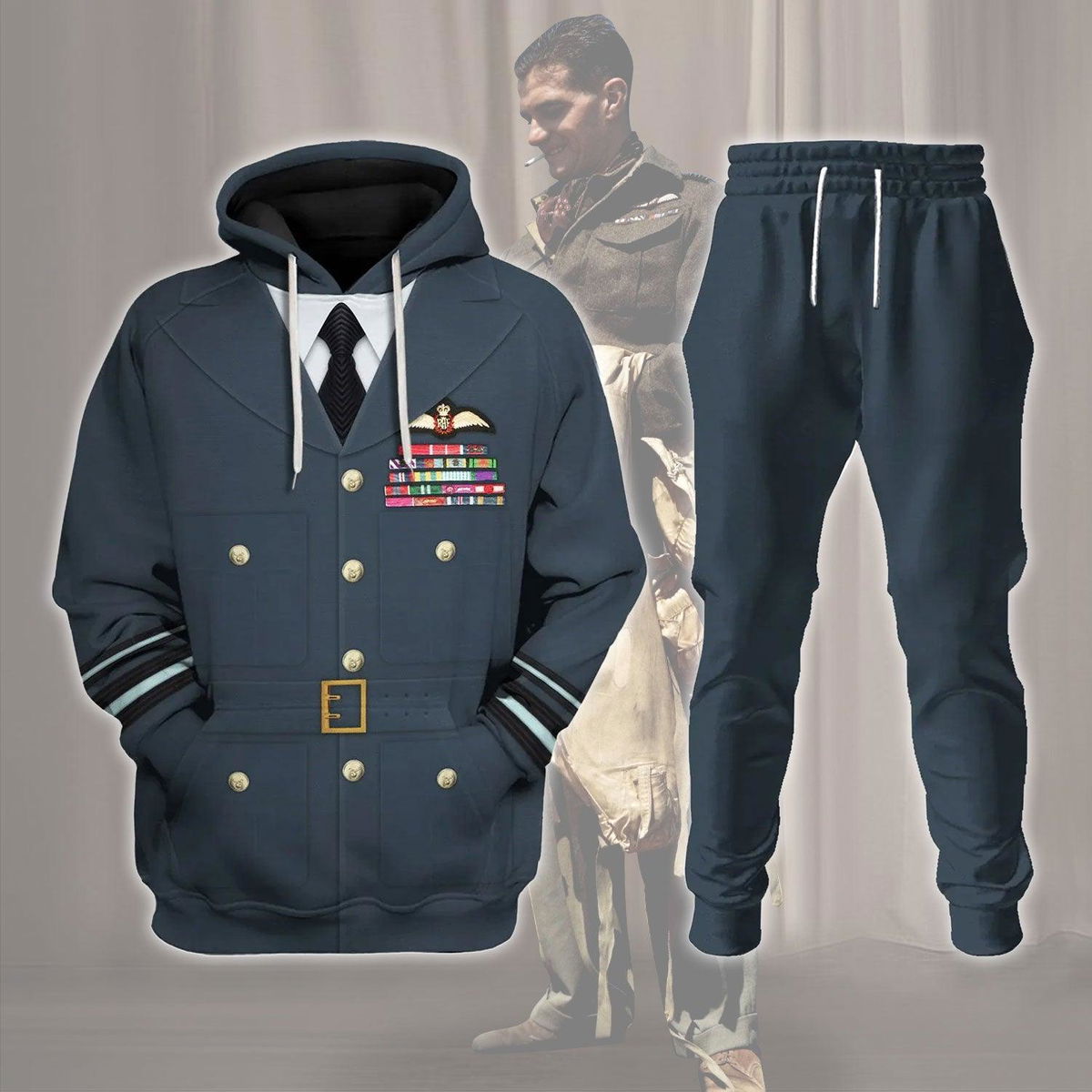 James Edgar ‘Johnnie’ Johnson Costume Hoodie Sweatshirt T-Shirt Tracksuit