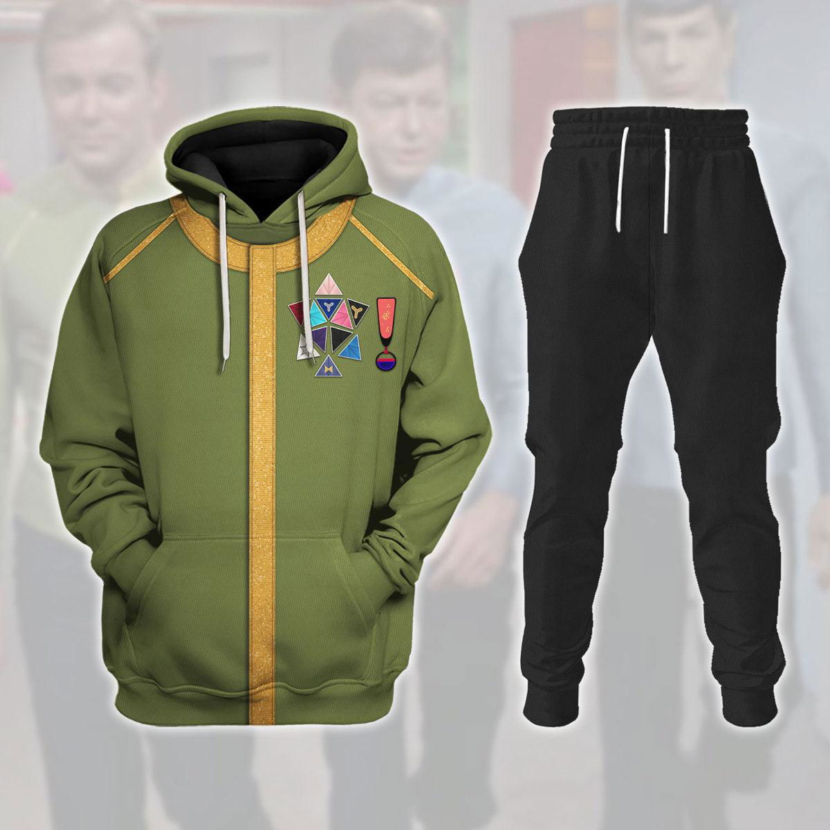 James T. Kirk Hoodie Sweatshirt T-Shirt Sweatpants Apparel