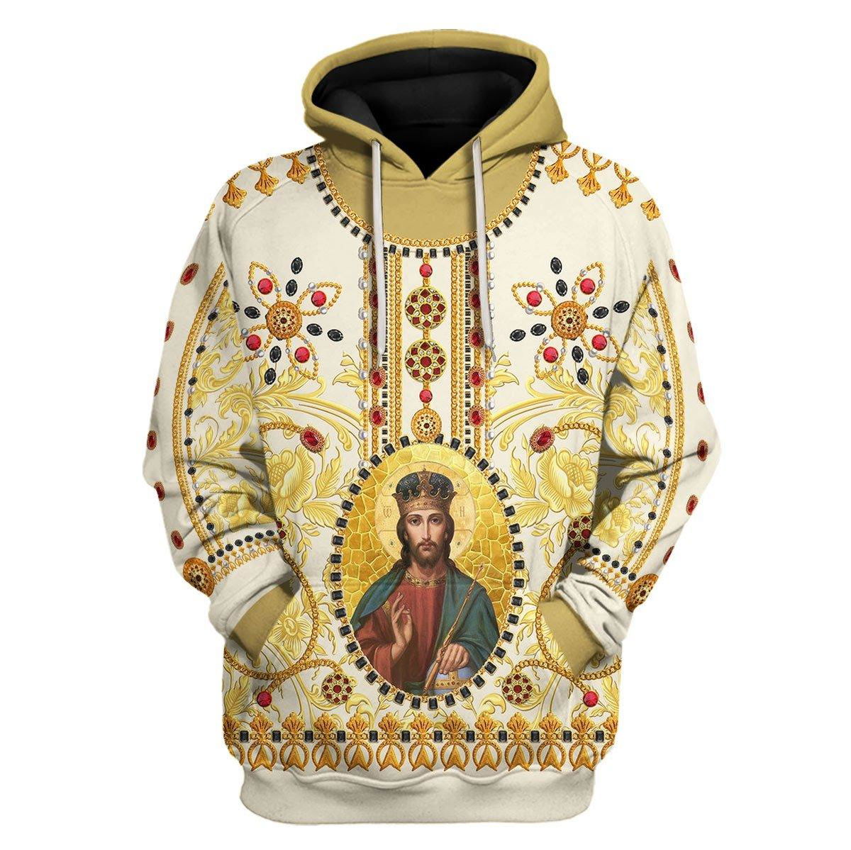 Jesus Christ Costume Hoodie Sweatshirt T-Shirt Apparel