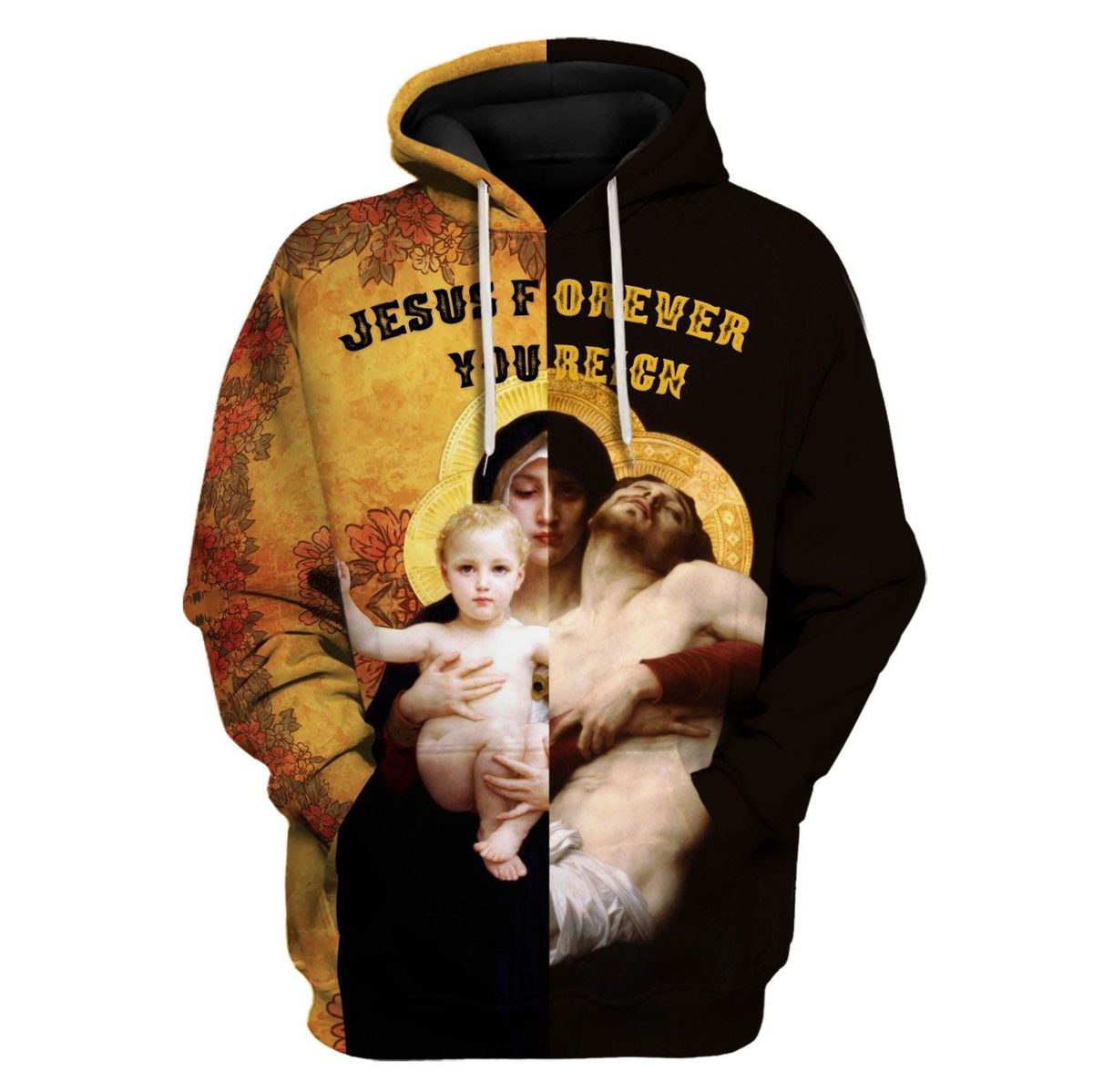 Jesus Forever You Reign Costume Hoodie Sweatshirt T-Shirt Apparel