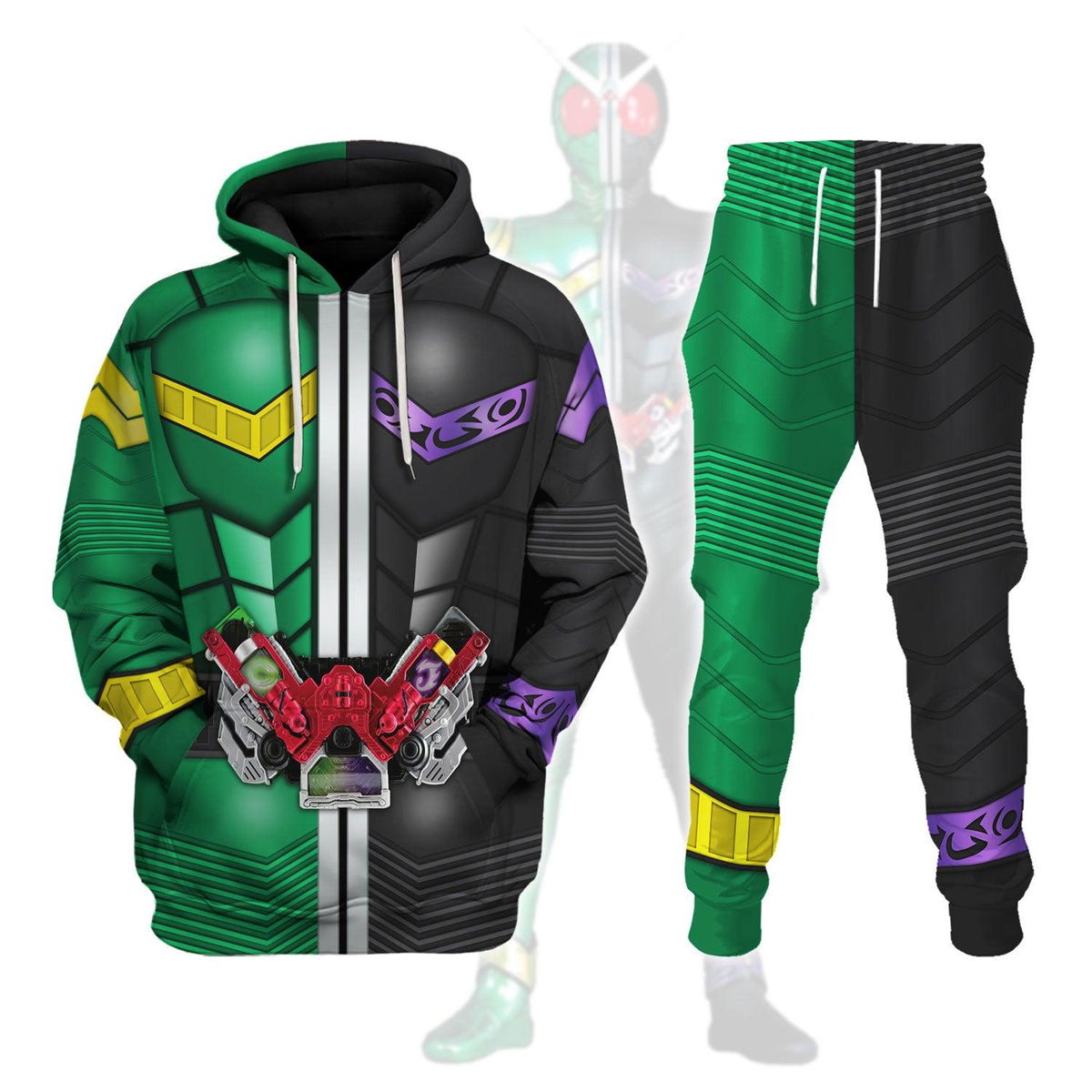 Kamen Rider W Cosplay Costumes Hoodies Sweatshirt T-shirt Tracksuit