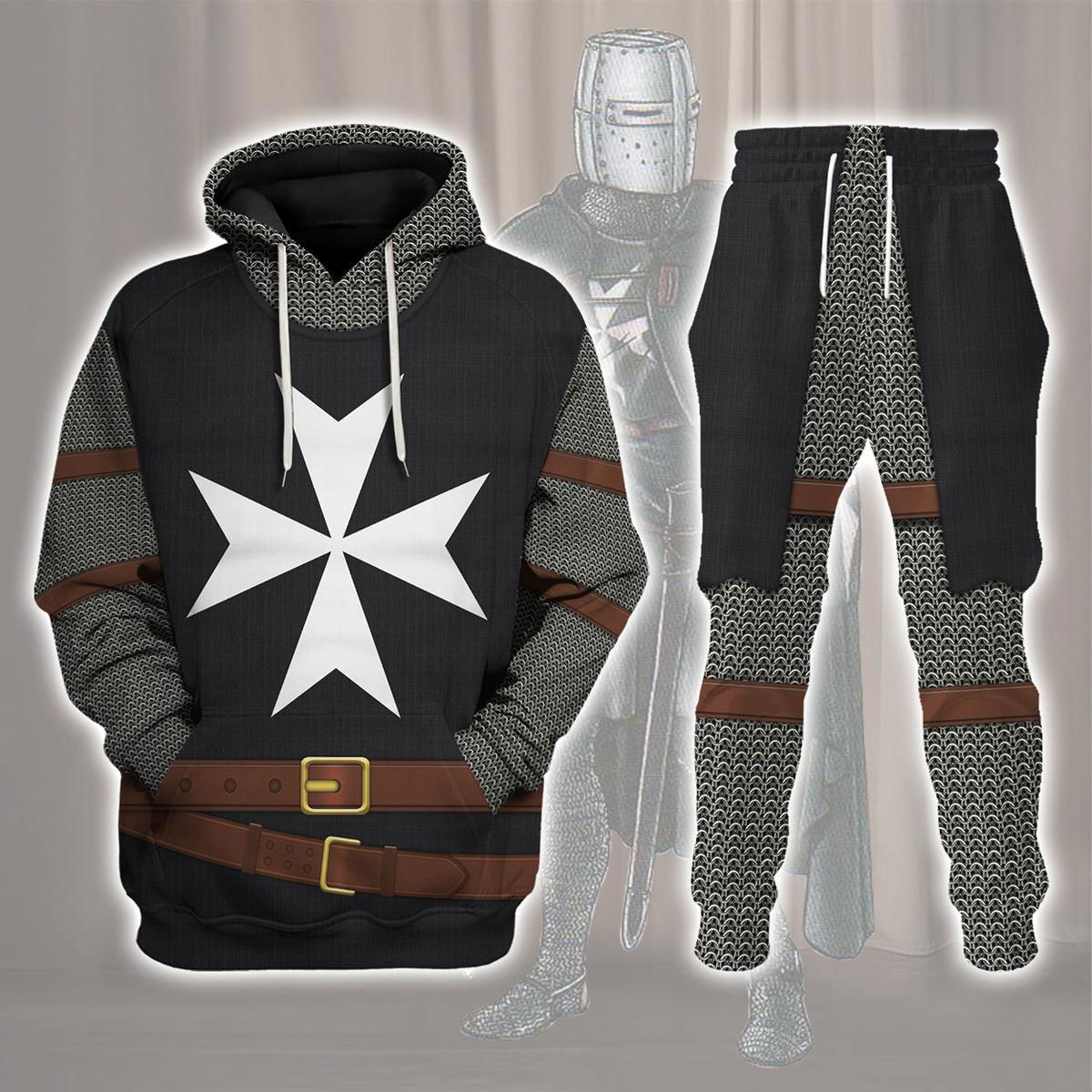 Knights Hospitaller Costume Hoodie Sweatshirt T-Shirt Tracksuit