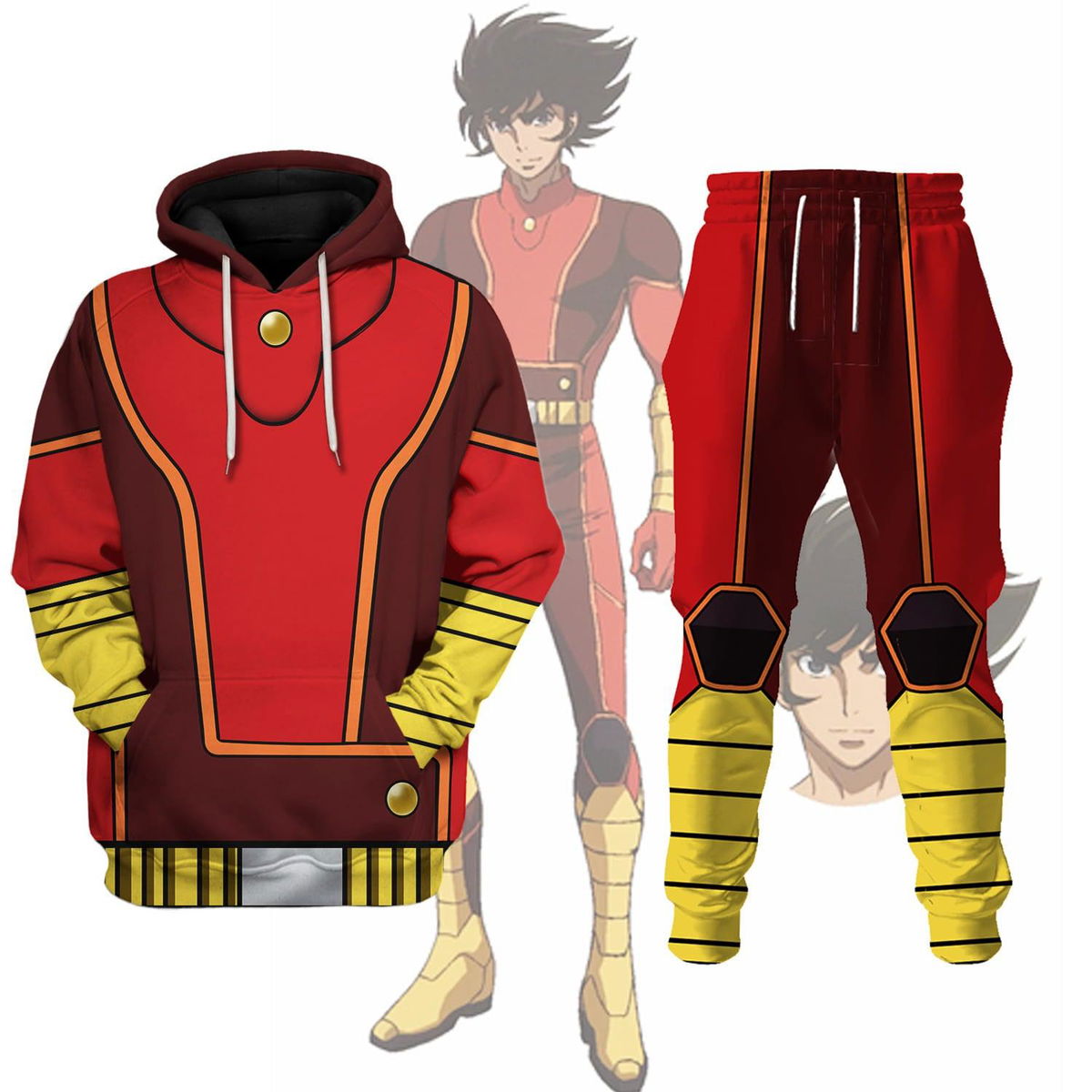 Kouji Kabuto Cosplay Costumes: Hoodies, T-Shirts, and Tracksuits