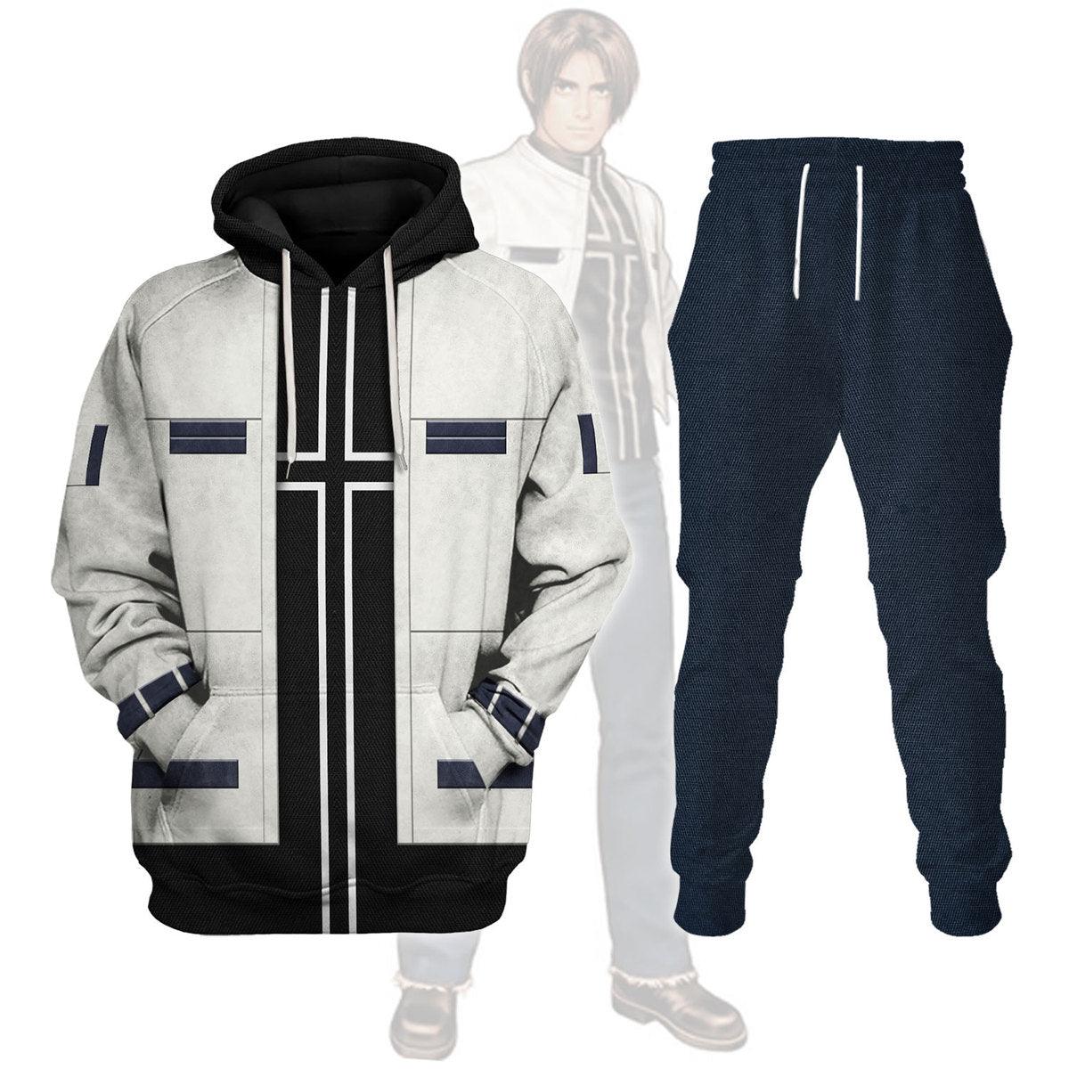 Kyo Kusanagi The King of Fighters Hoodie T-shirt Sweatpants Cosplay