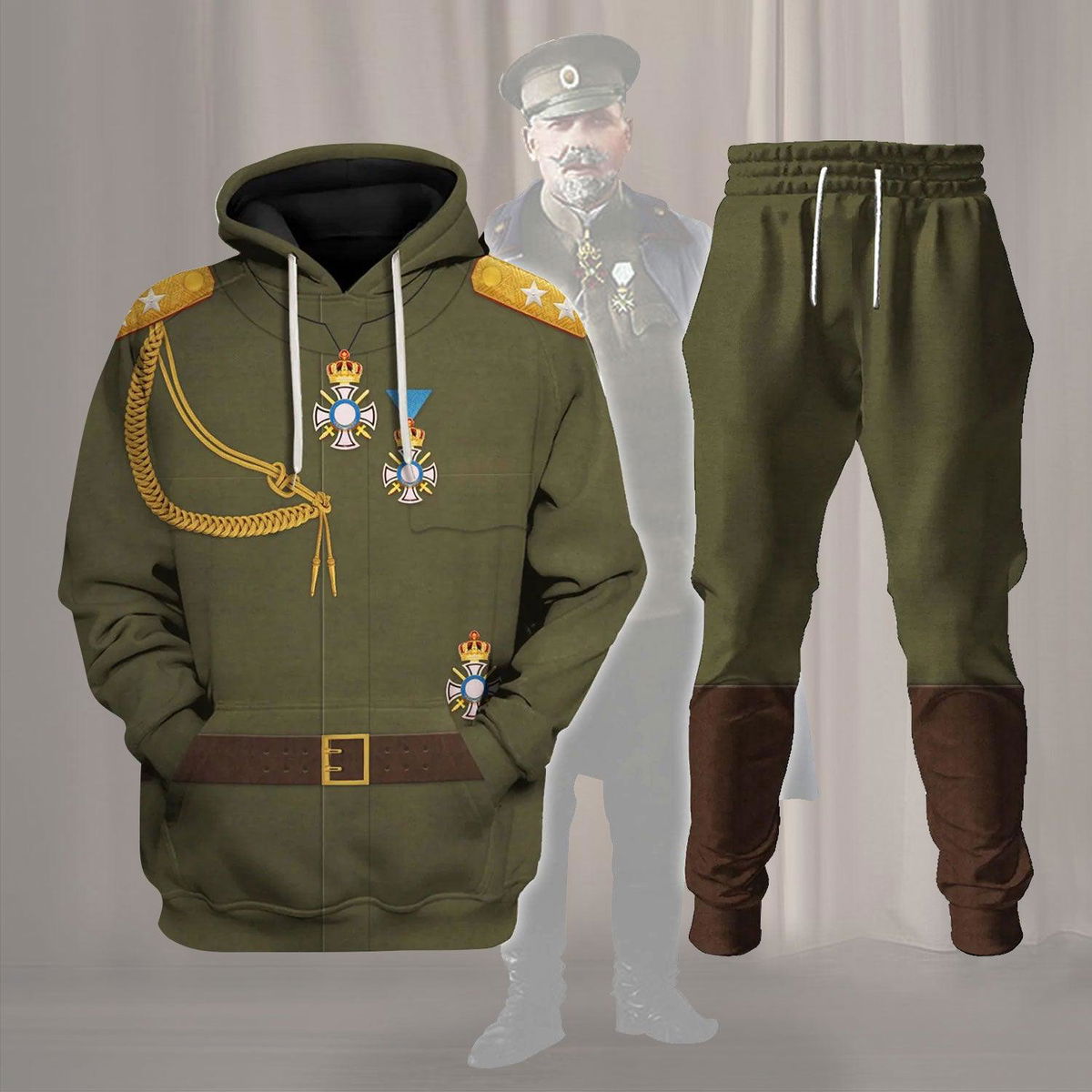 Lieutenant General Vladimir Vazov Costume Hoodie Sweatshirt T-Shirt Tracksuit