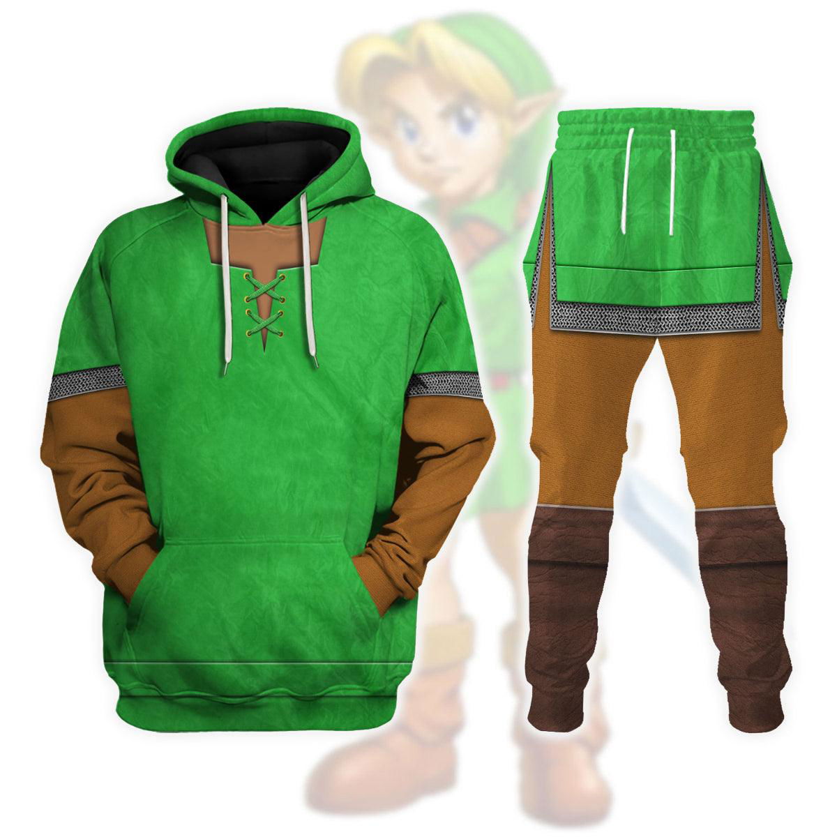 Link Iconic Attire New Unisex Hoodie Sweatshirt T-shirt Sweatpants Cosplay