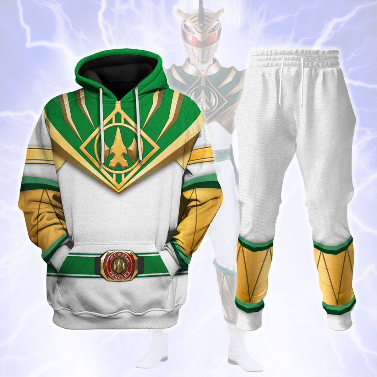 Lord Drakkon Mighty Morphin Hoodies Sweatshirt T-shirt Hawaiian Tracksuit