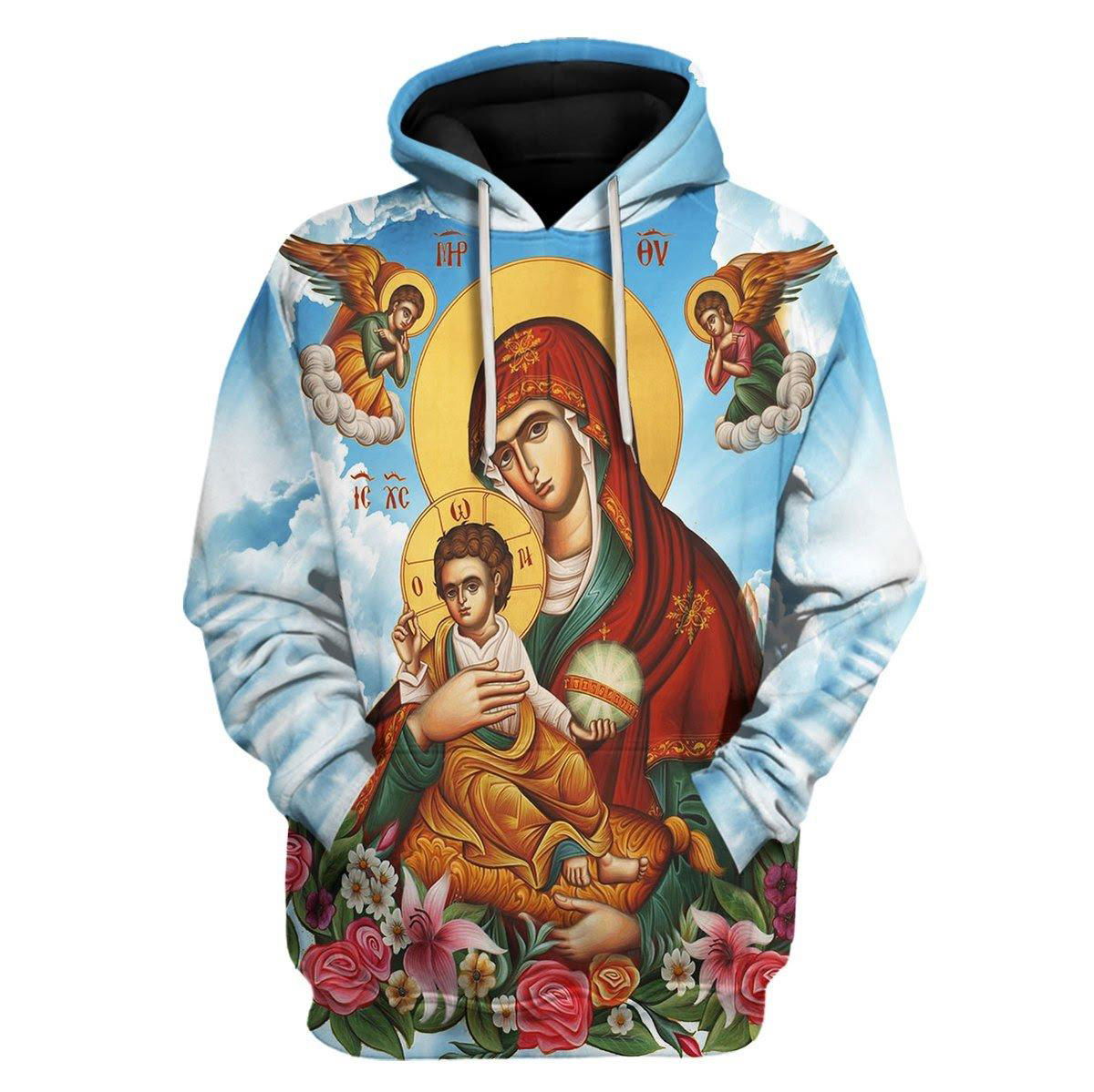 Mary Eastern Christianity Costume Hoodie Sweatshirt T-Shirt