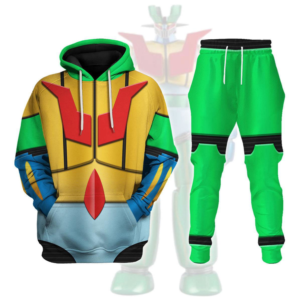 Mazinger Z Mazinger Jeeg Cosplay Costumes: Hoodies, T-Shirts, and Tracksuits