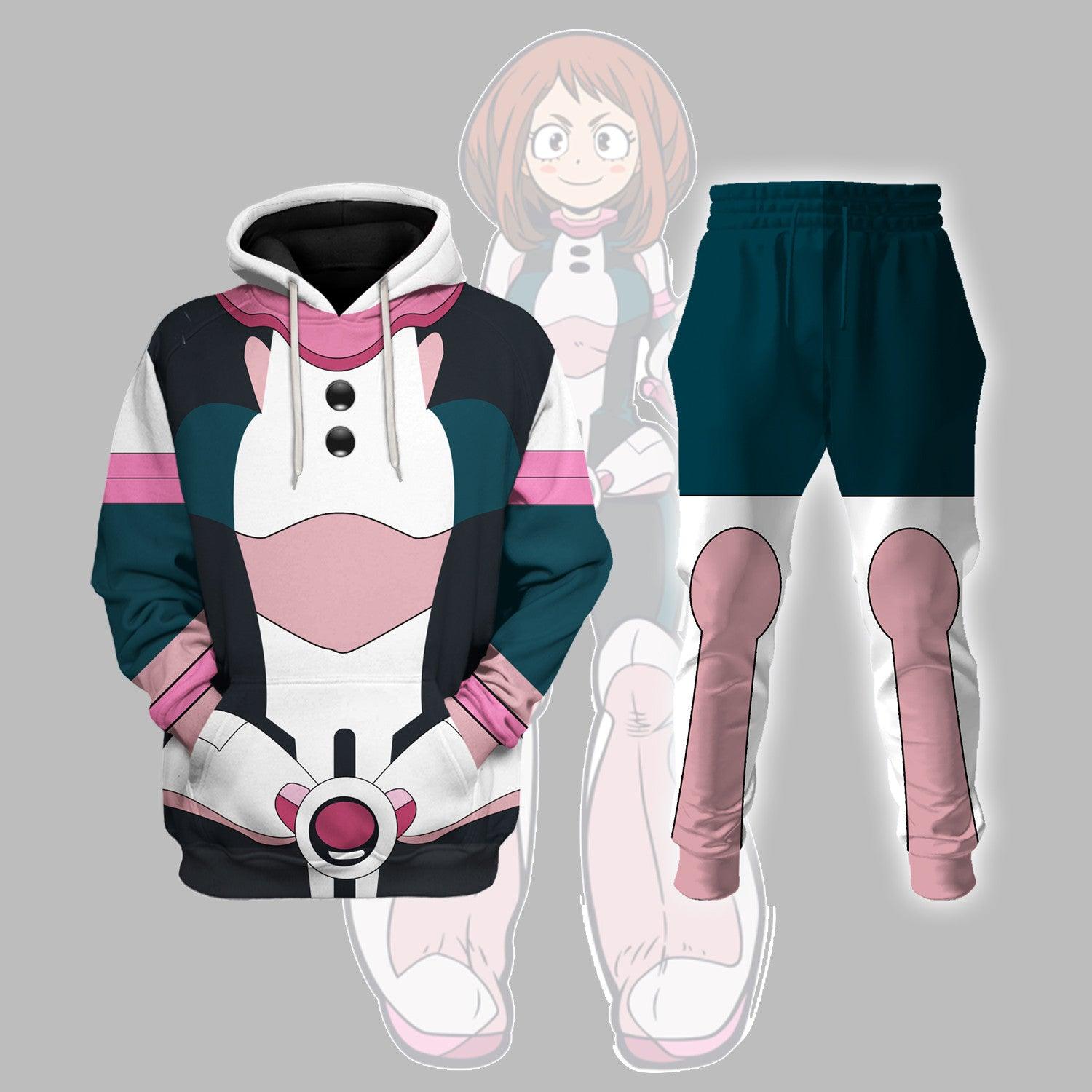 Ochaco Uraraka My Hero Academia Hoodies T-shirt Sweatpants Apparel