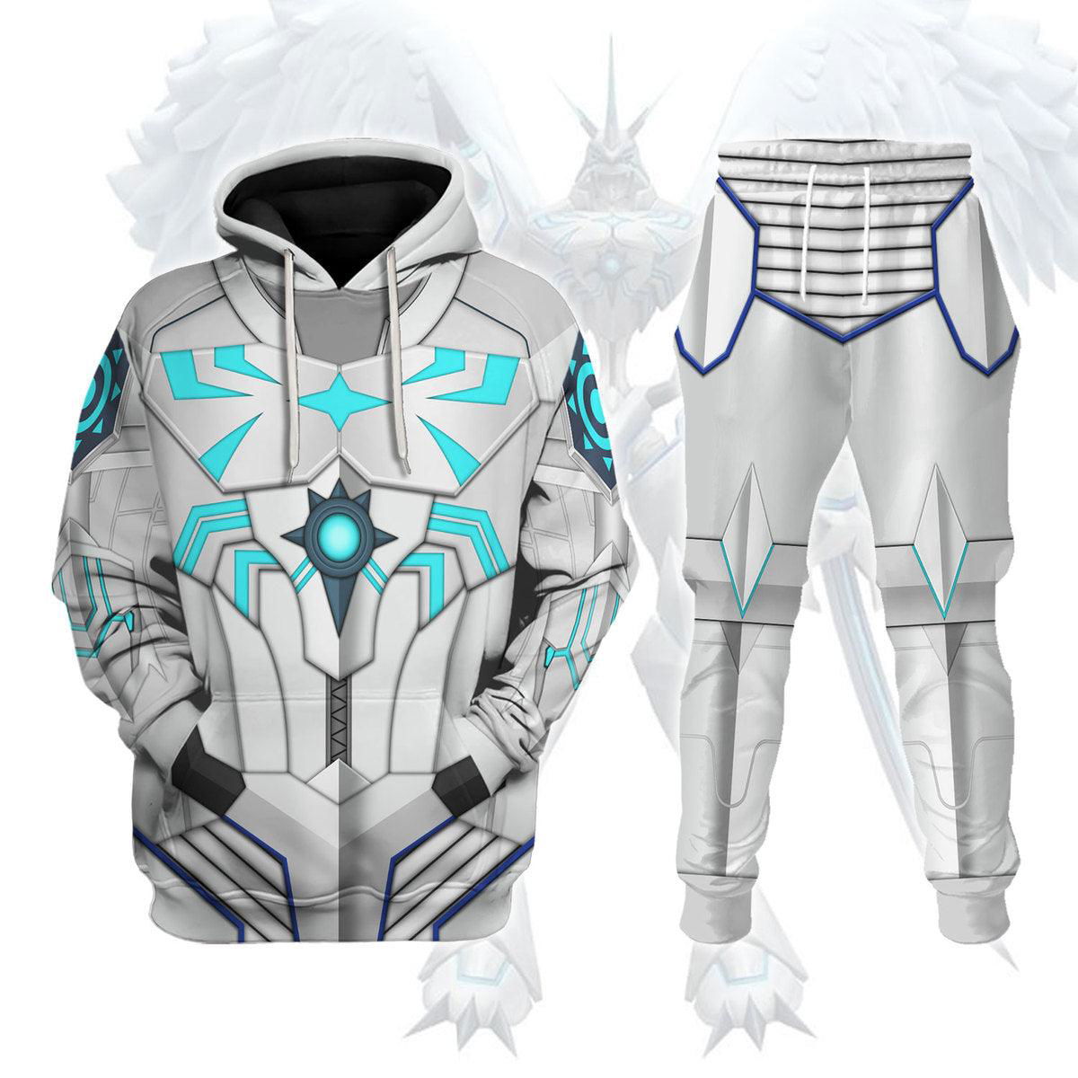 Omnimon Merciful Mode Hoodie T-shirt Sweatpants Cosplay