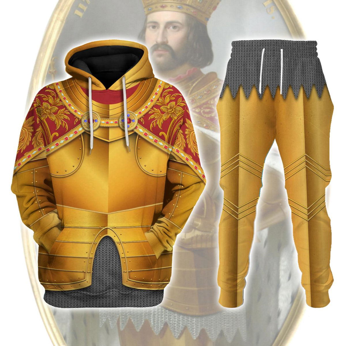 Otto Costume Holy Roman Emperor Hoodie Sweatshirt T-Shirt Tracksuit