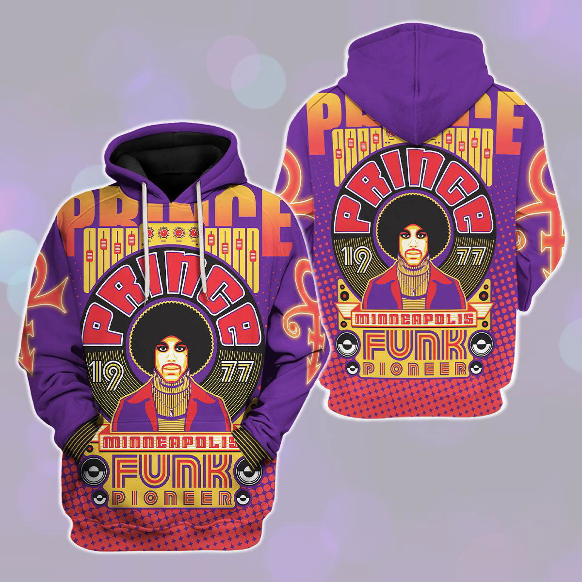 Prince Funk Pioneer Rock Unisex Pullover Hoodie, Sweatshirt, T-Shirt