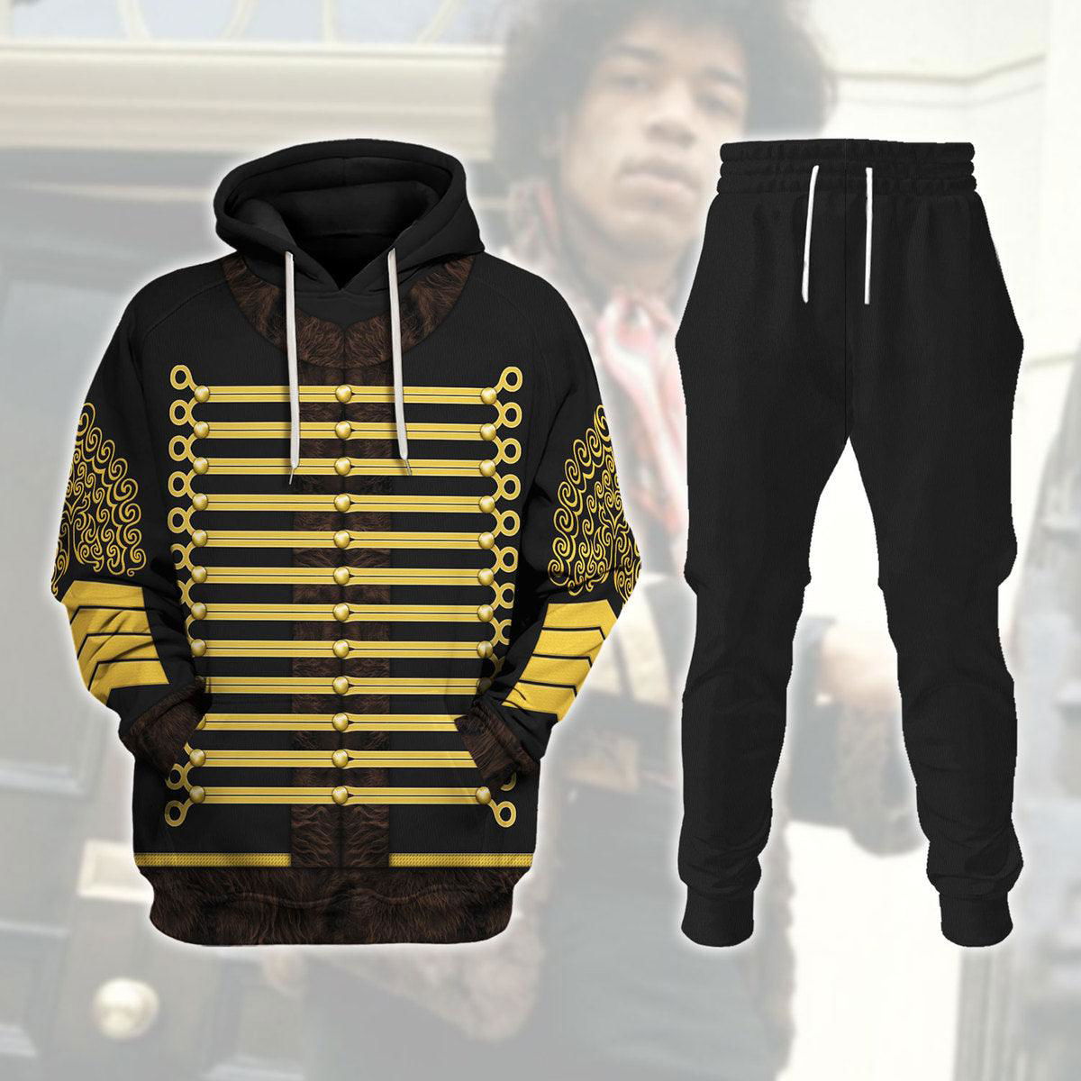 Prince Jimi of Bohemia Costume Hoodie Sweatshirt T-Shirt Tracksuit