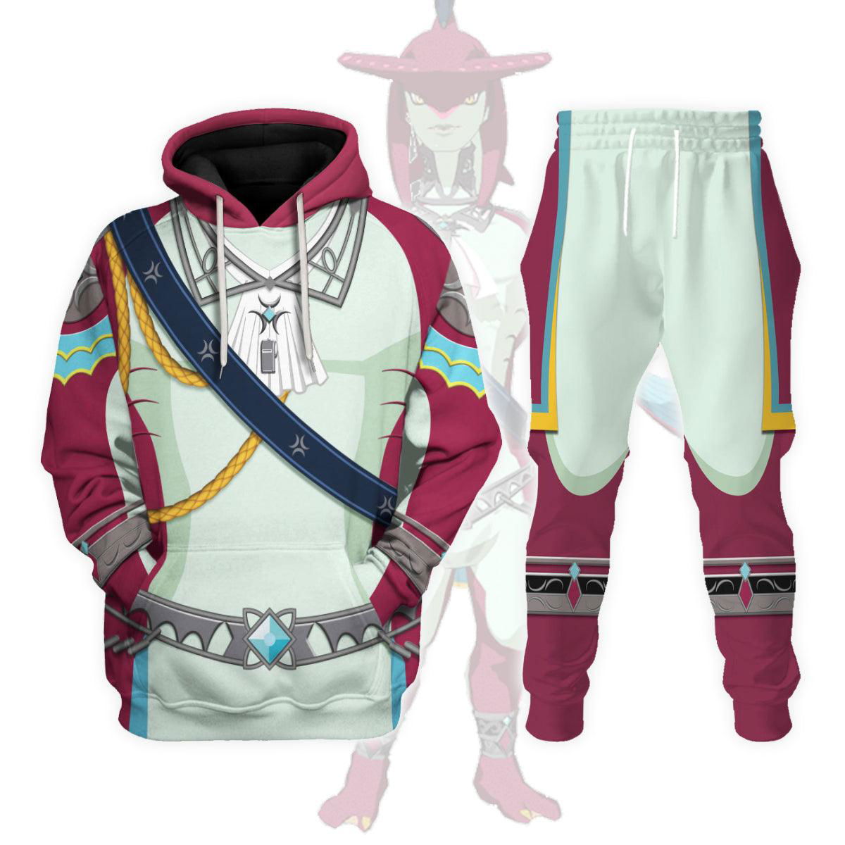 Prince Sidon Zelda Unisex Hoodie Sweatshirt T-shirt Sweatpants Cosplay