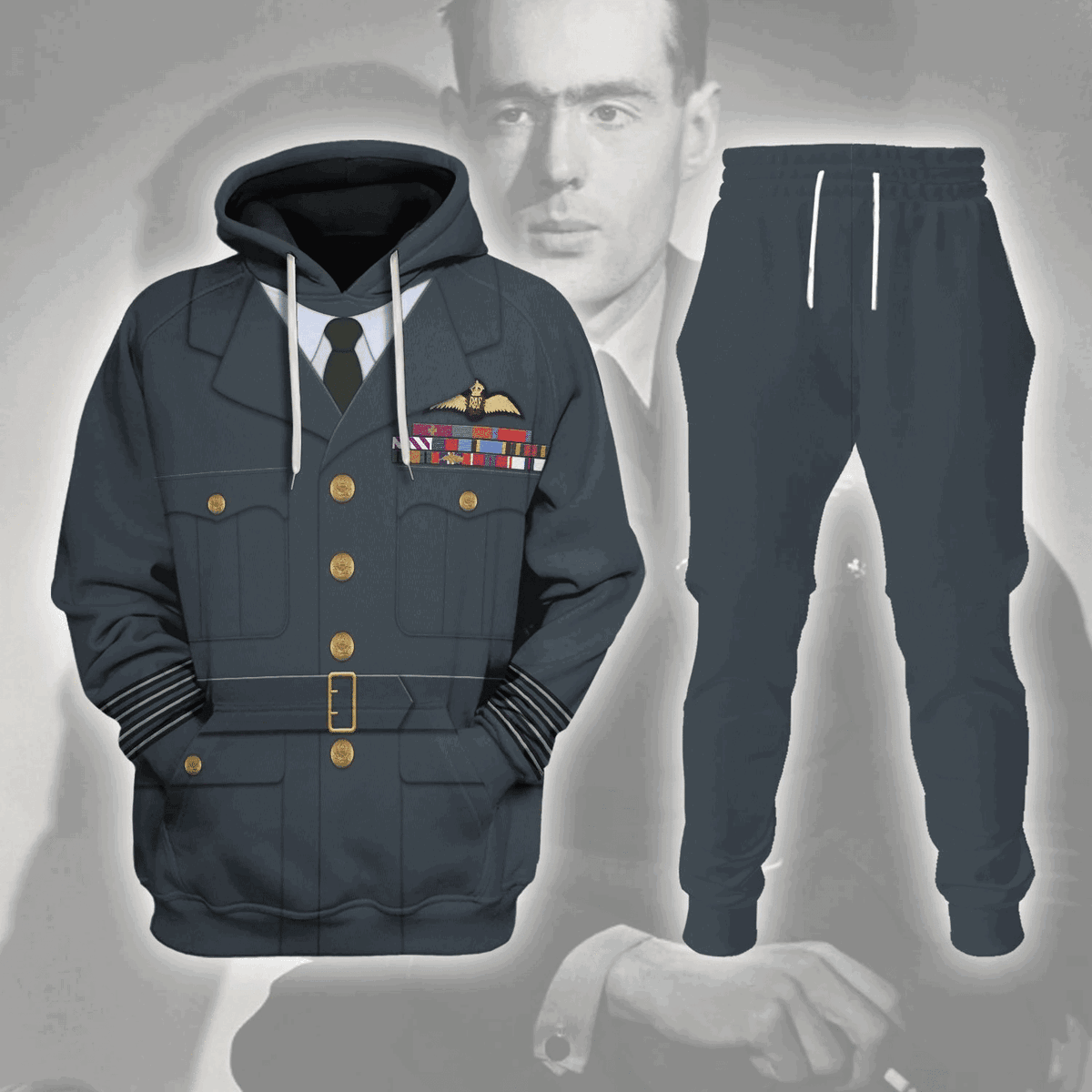 Recipient Of The Victoria Cross Leonard Cheshire Costume Hoodie Sweatshirt T-Shirt Tracksuit