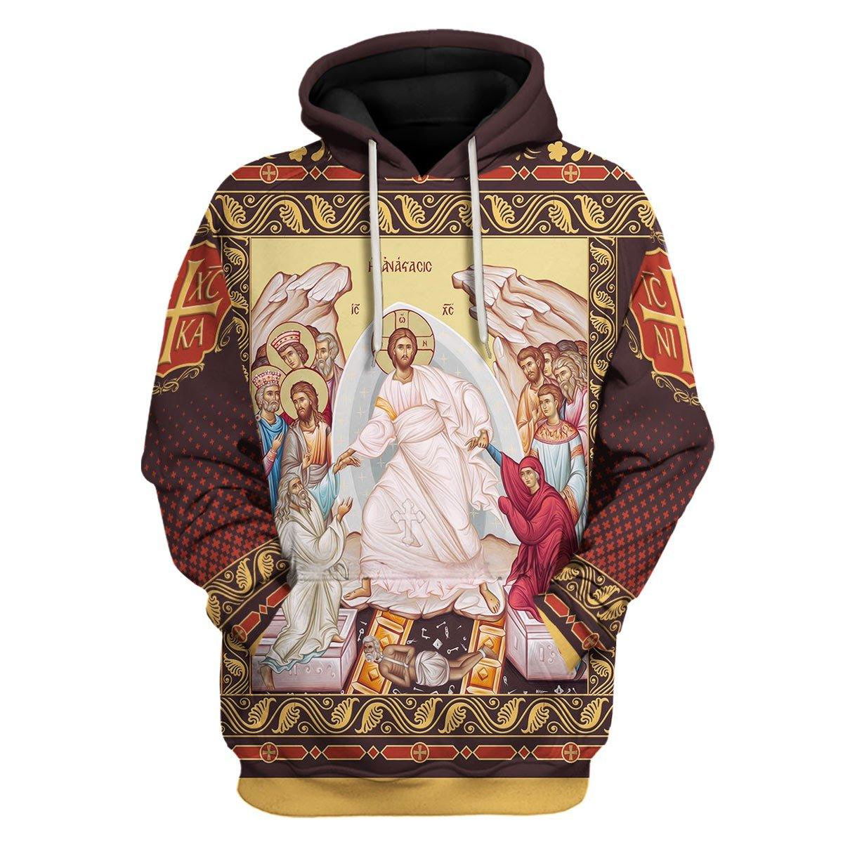 Resurrection of Christ Hoodie Sweatshirt T-Shirt Sweatpants Apparel