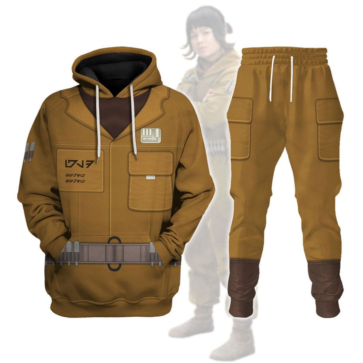 Rose Tico Costume Hoodie Sweatshirt T-Shirt Sweatpants