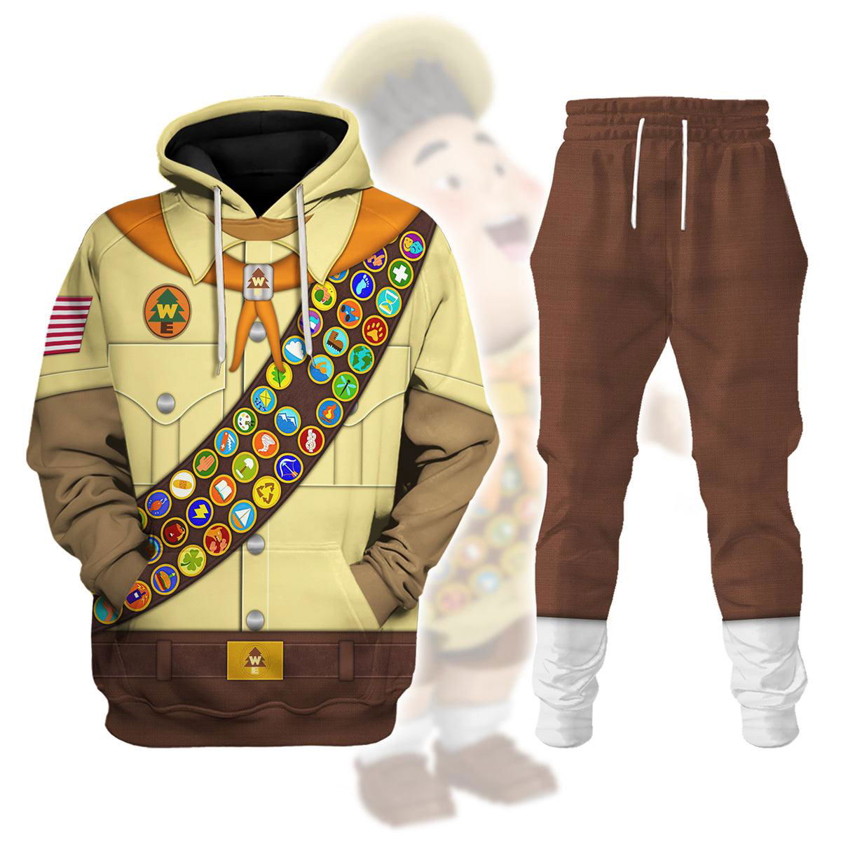 Russell Costume Hoodie Sweatshirt T-Shirt Sweatpants