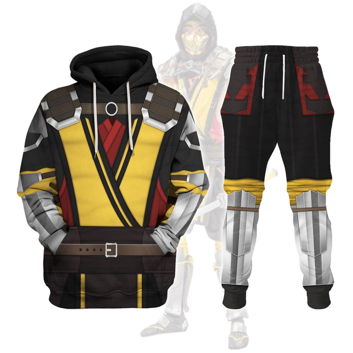 Scorpion XI Costume Hoodie Sweatshirt T-Shirt Tracksuit Version 2